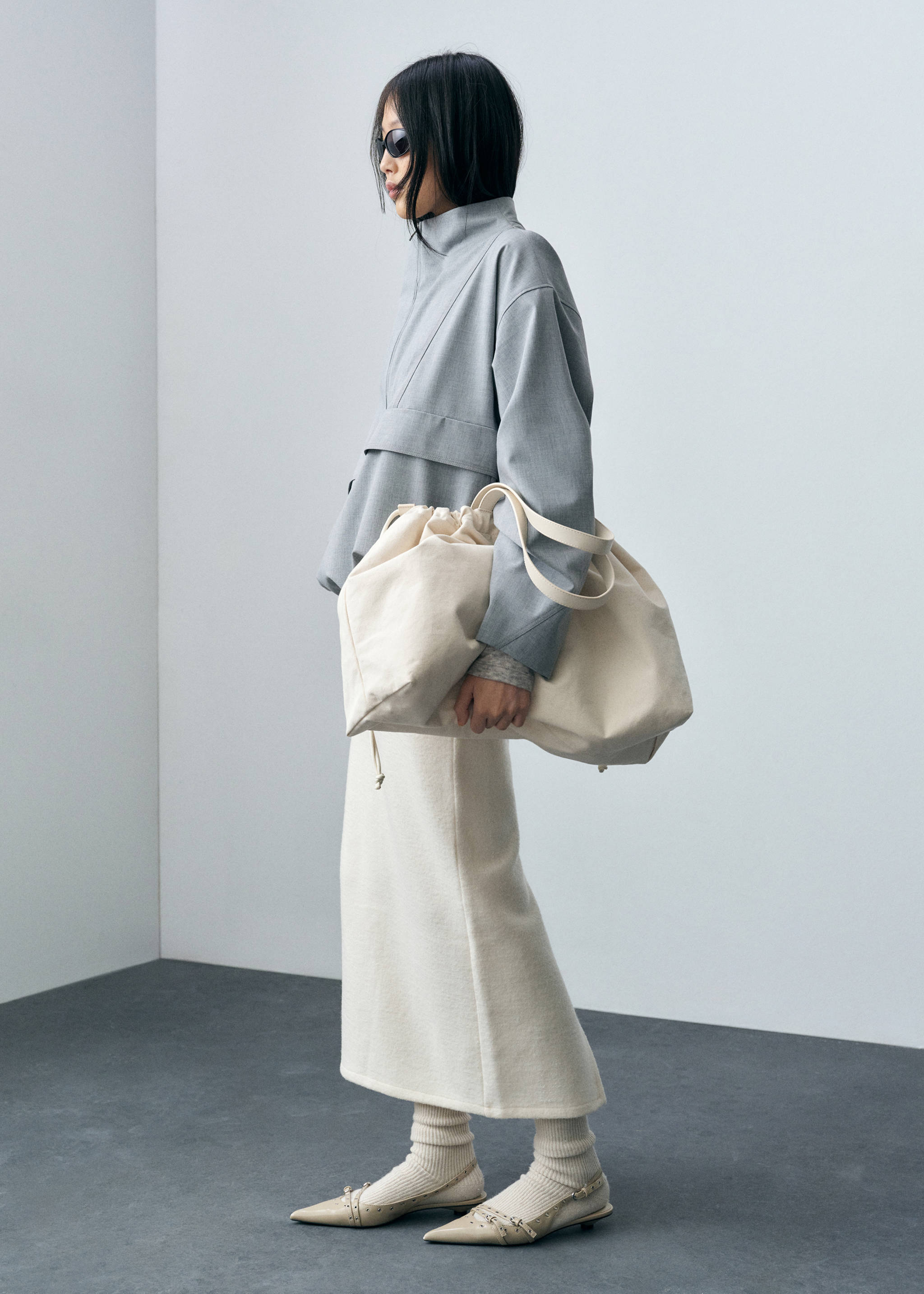 Миди-юбка из смесовой шерсти - Деталь изделия 2