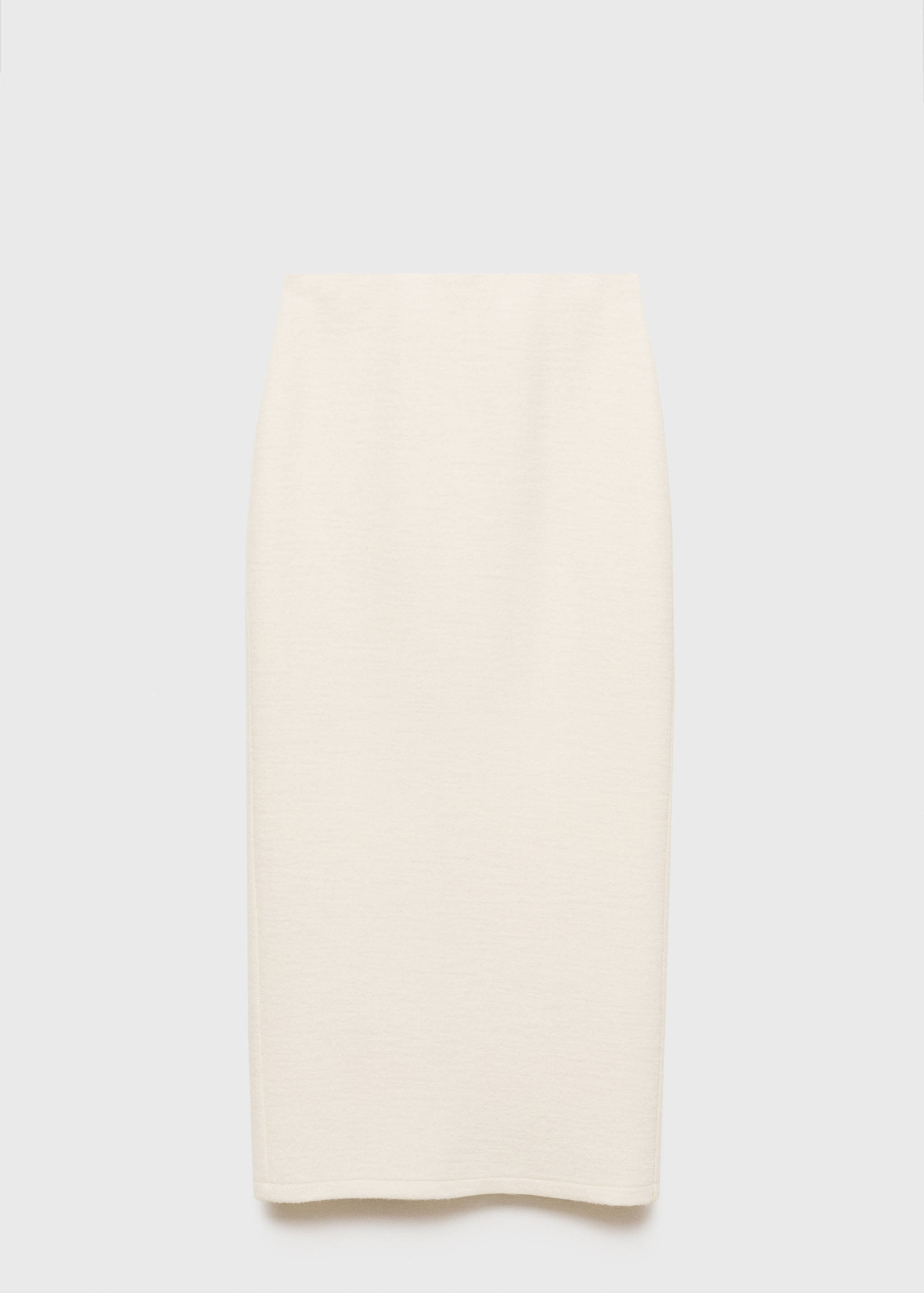 Wool-blend midi-skirt - Article without model