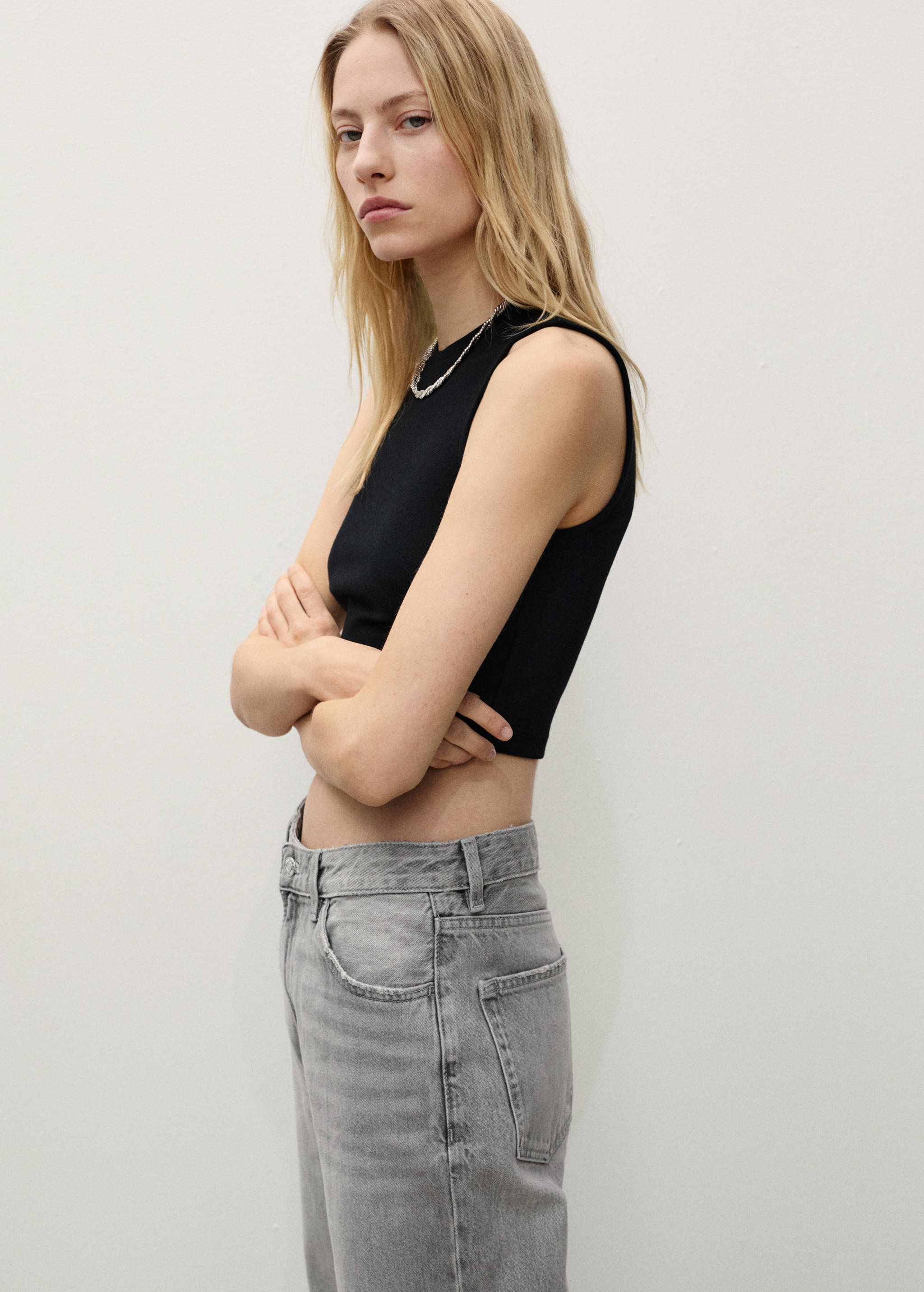 Miami medium-rise straight-fit jeans - Details of the article 1