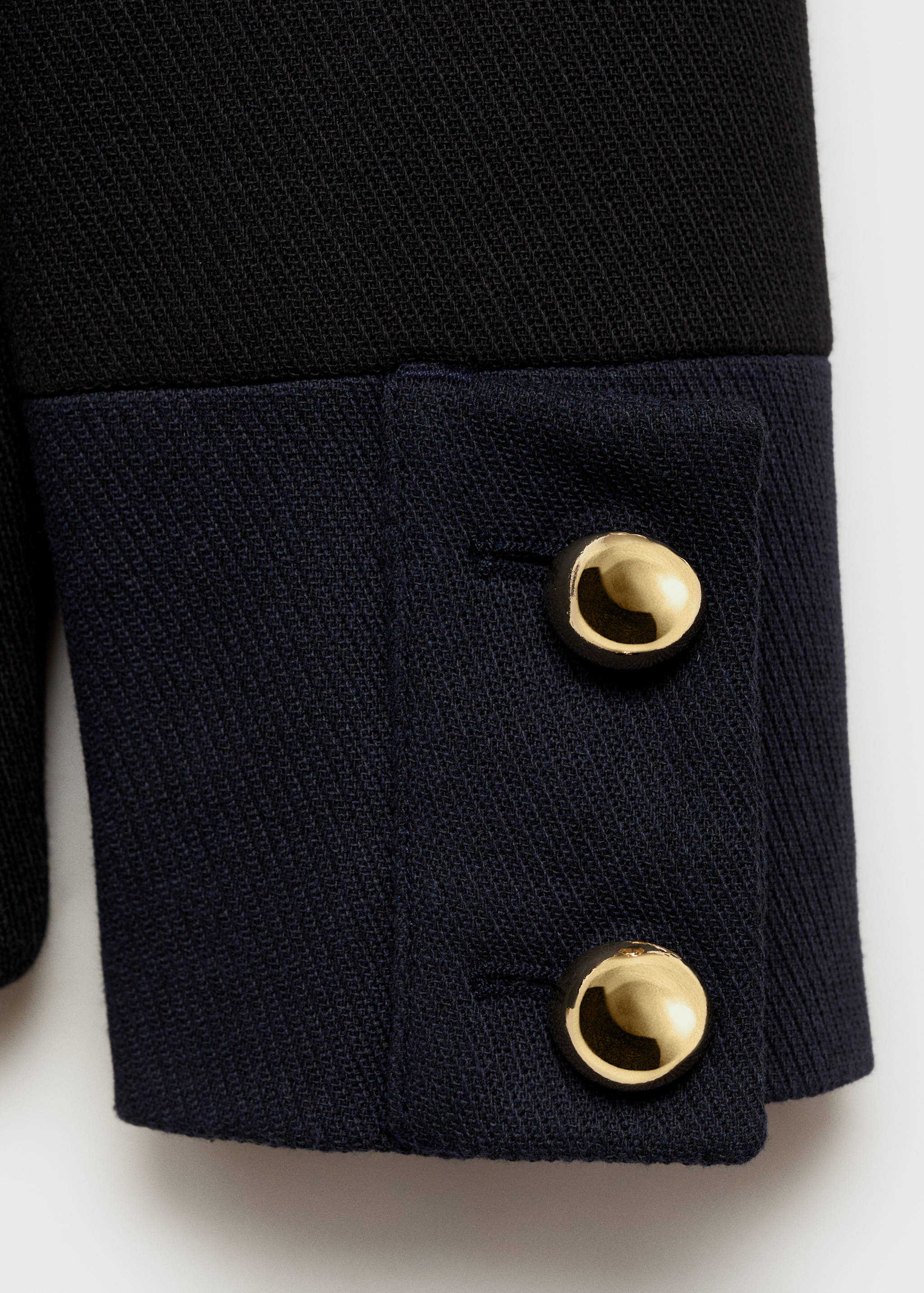 Veste à col officier boutons bijoux - Détail de l'article 0