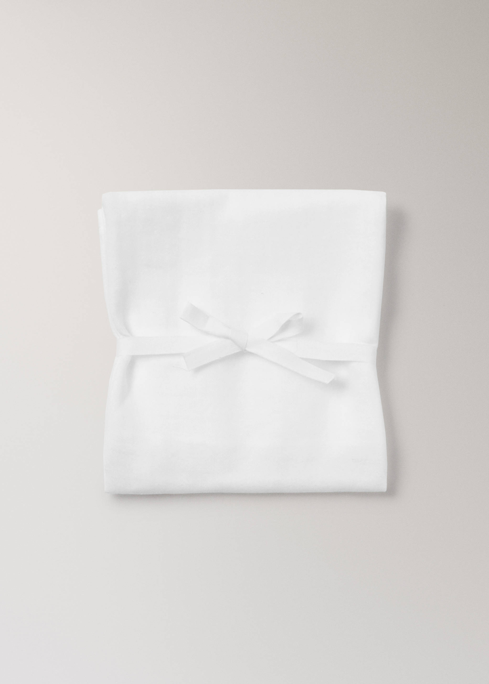 Plain cotton baby swaddle - Article without model