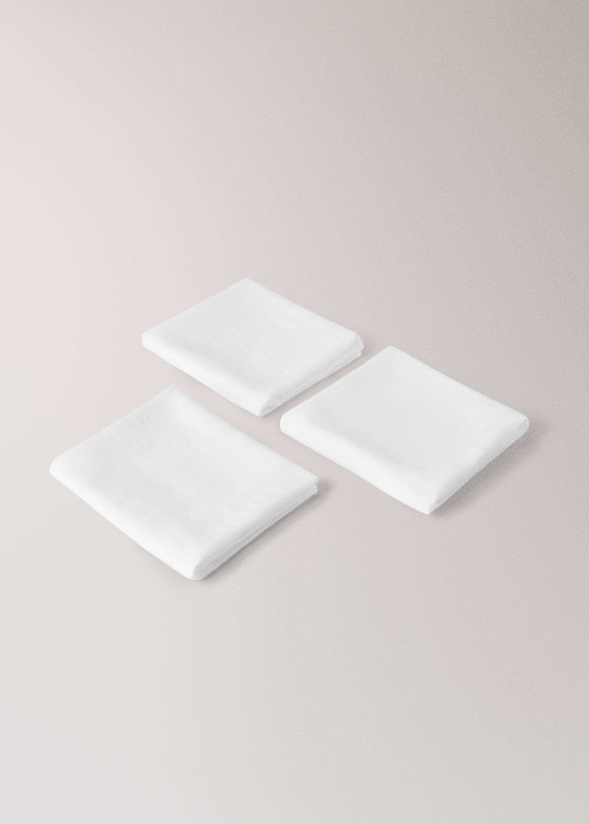 Plain cotton baby swaddle - Details of the article 1