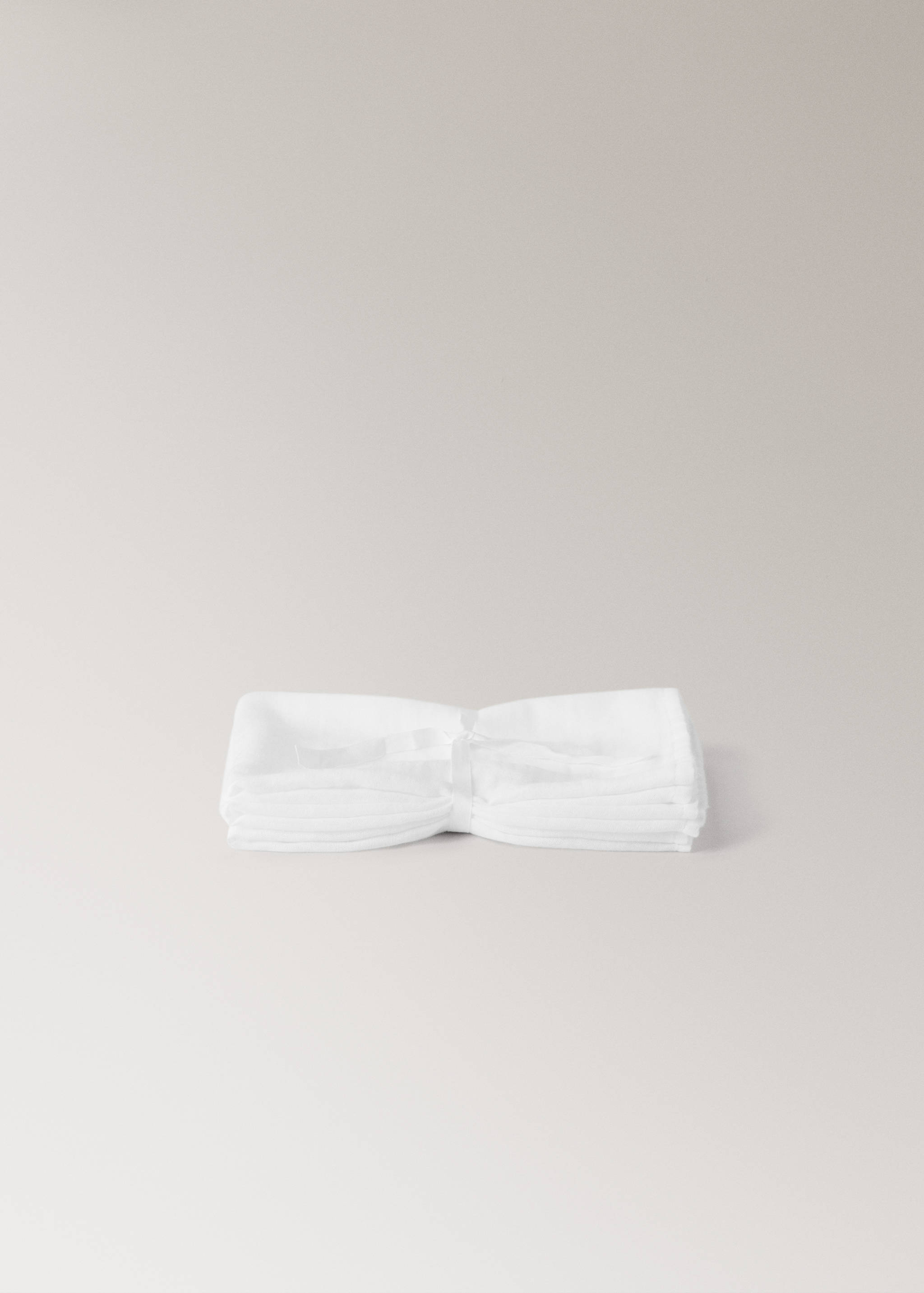 Plain cotton baby swaddle - Details of the article 4