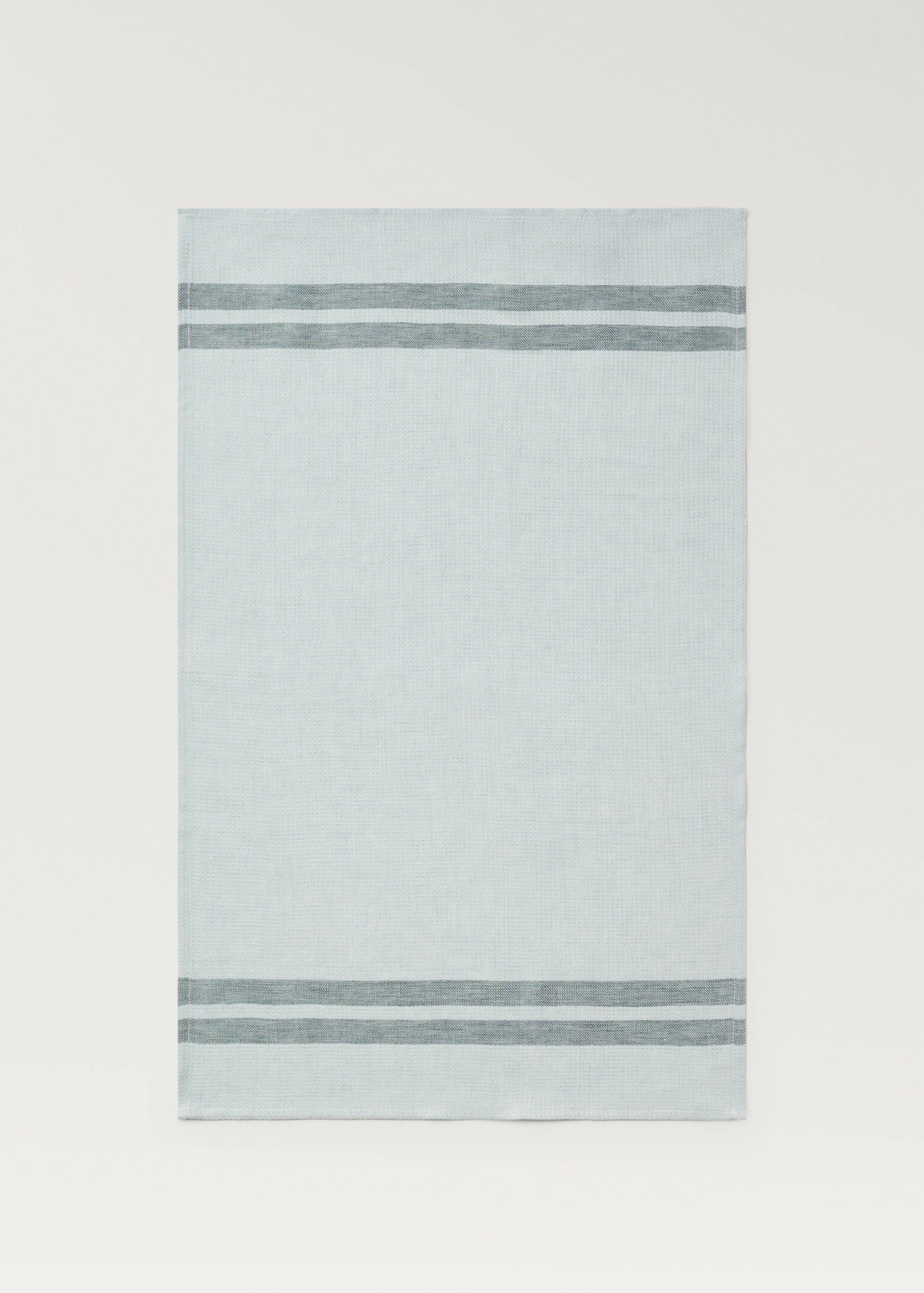Waffle-linen striped dish cloth - Details of the article 1