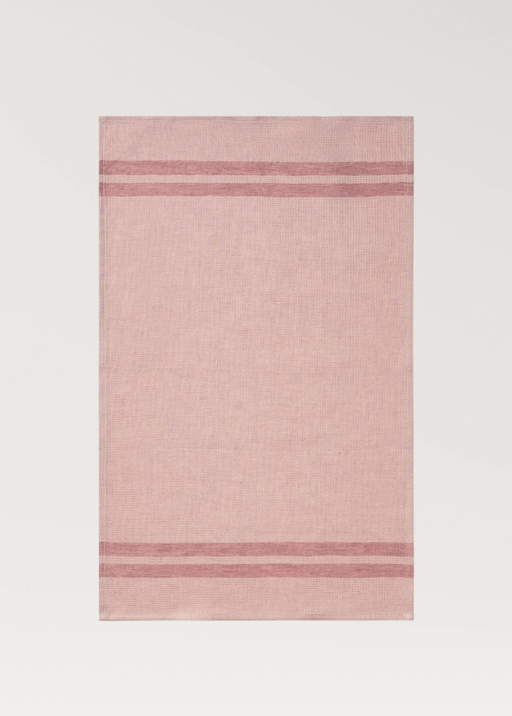 Waffle-linen striped dish cloth - Details of the article 1