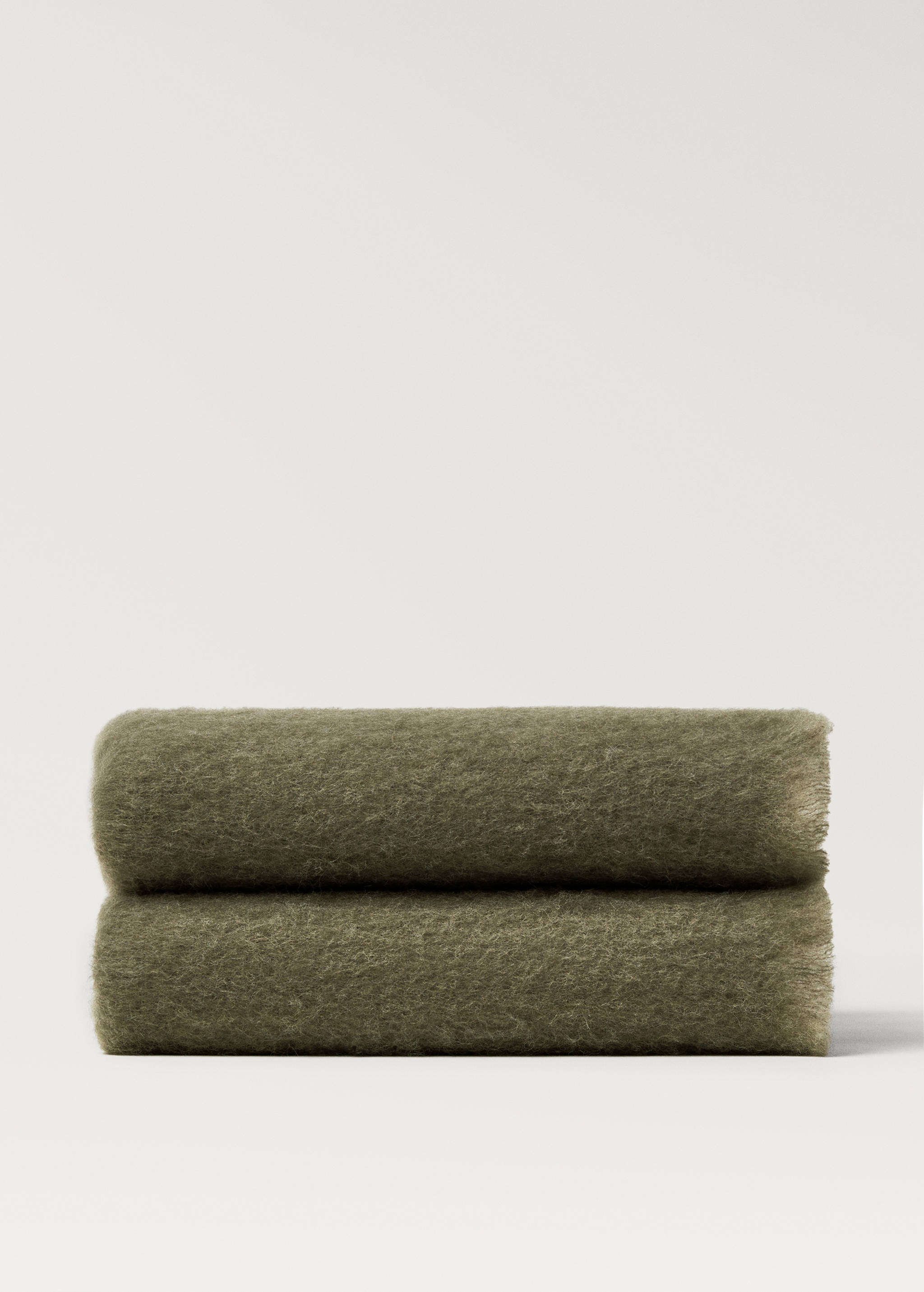 Carded wool blanket - Article without model