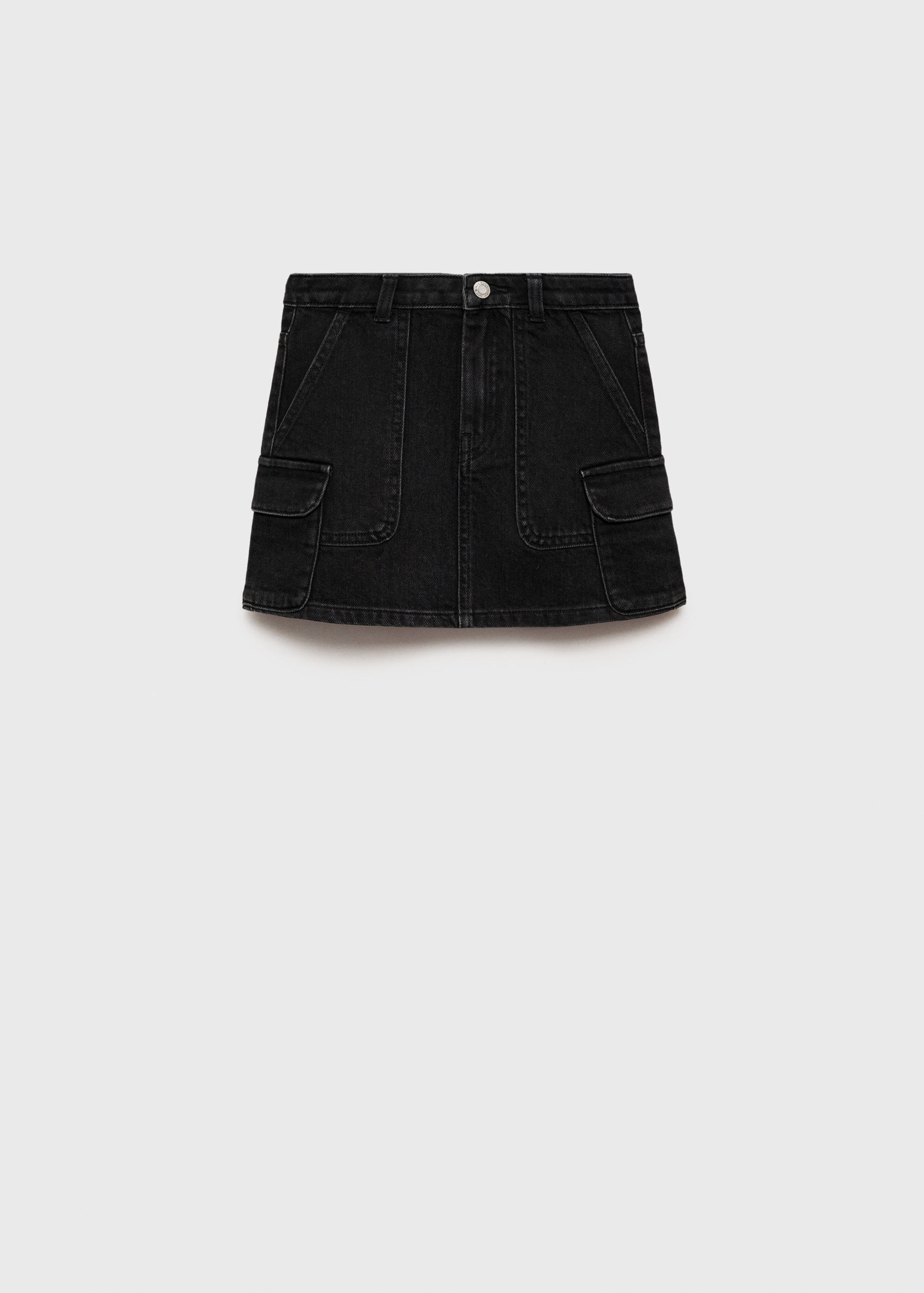 Denim mini-skirt - Article without model