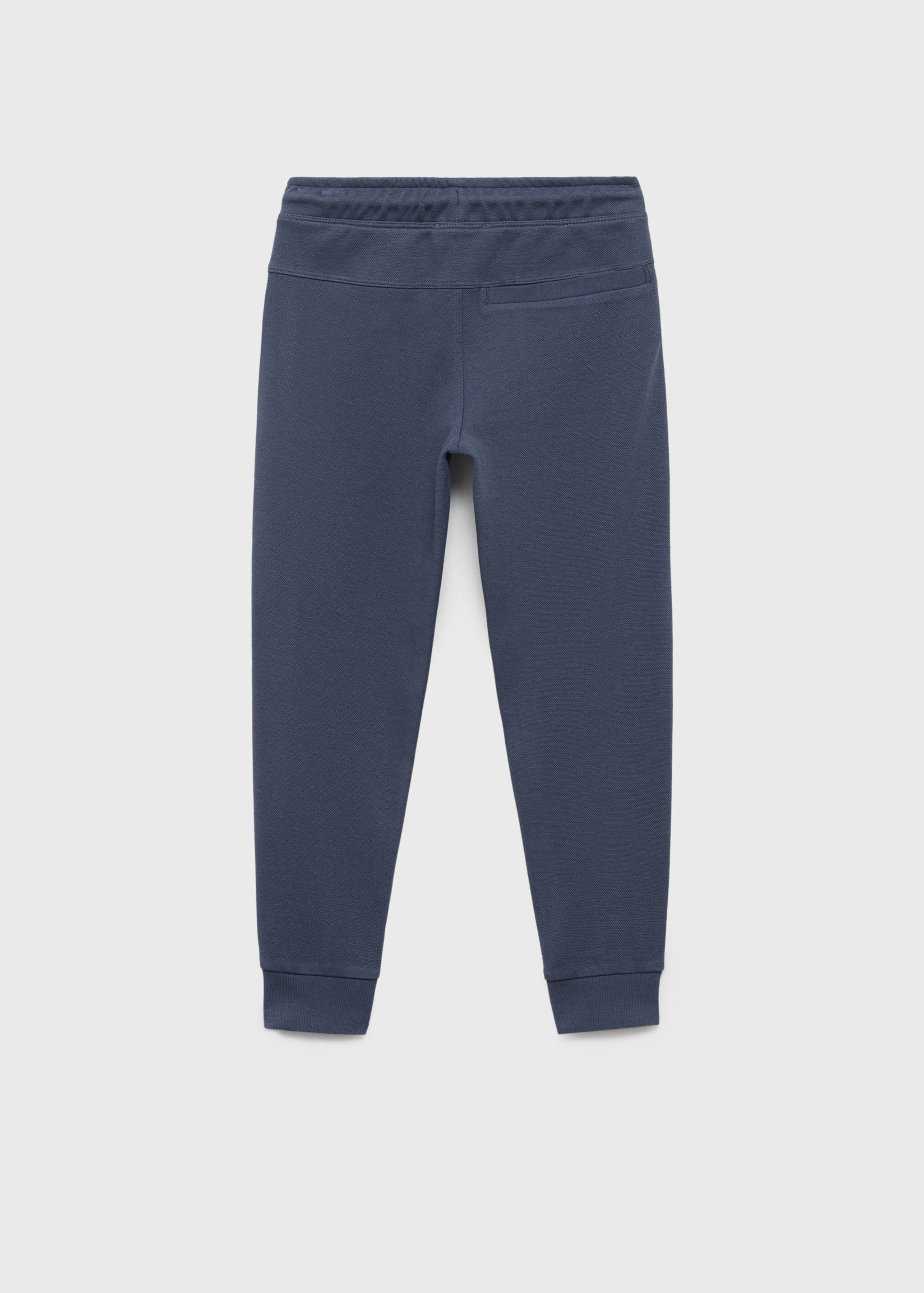 Drawstring jogger pants - Reverse of the article