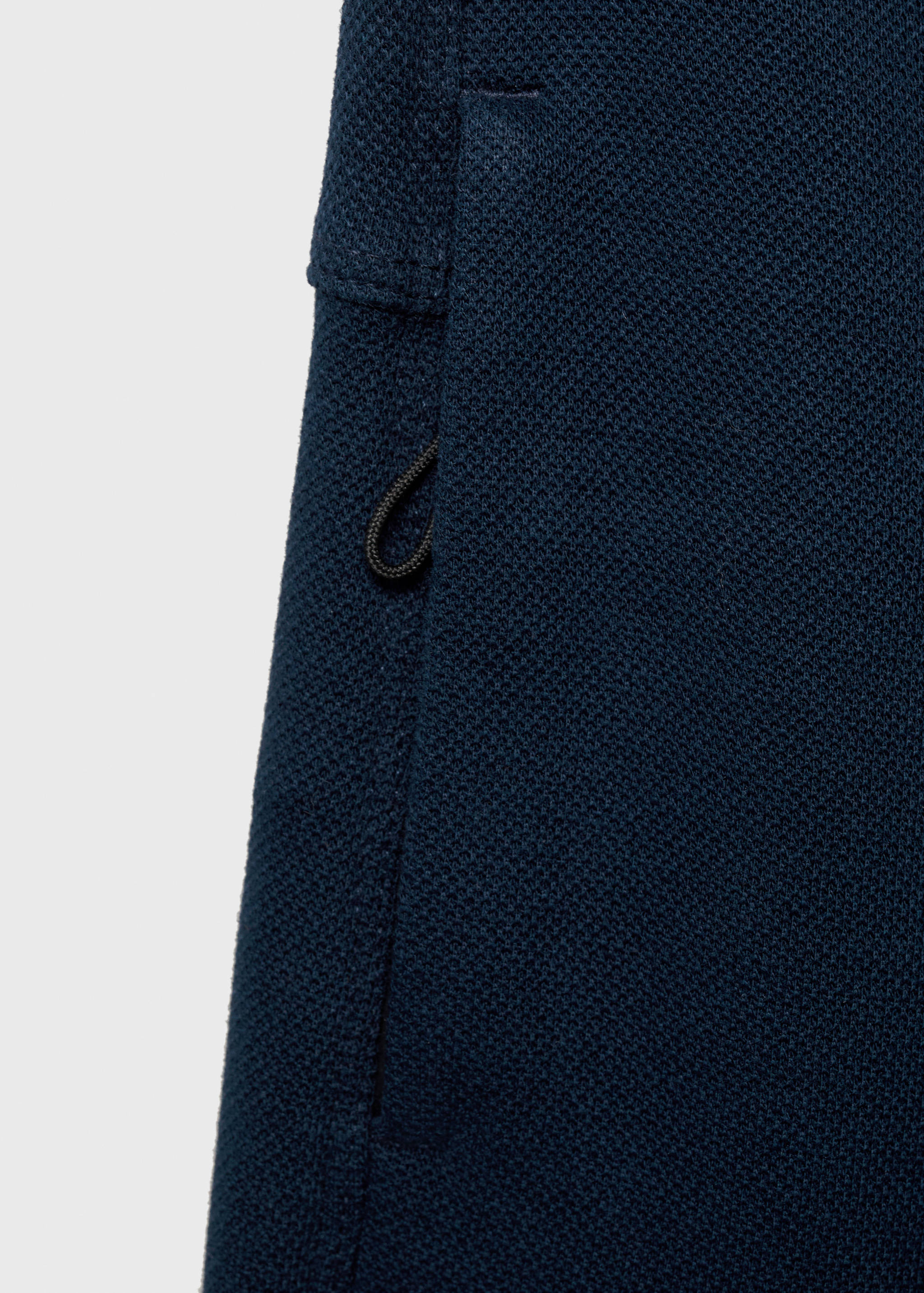 Calças jogger com cordão - Pormenor do artigo 0