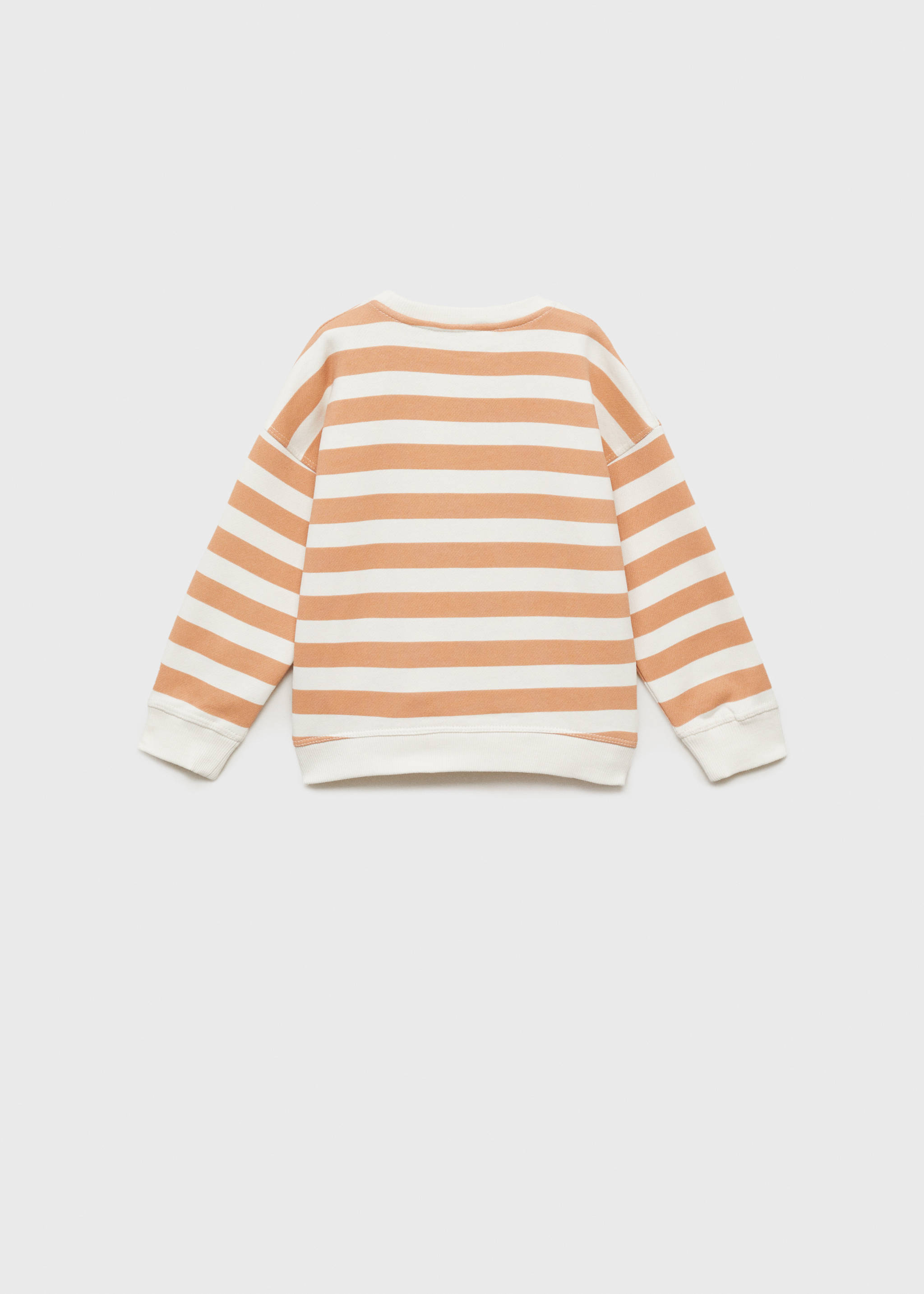 Çizgi film karakterli pamuklu sweatshirt - Ürünün arkası