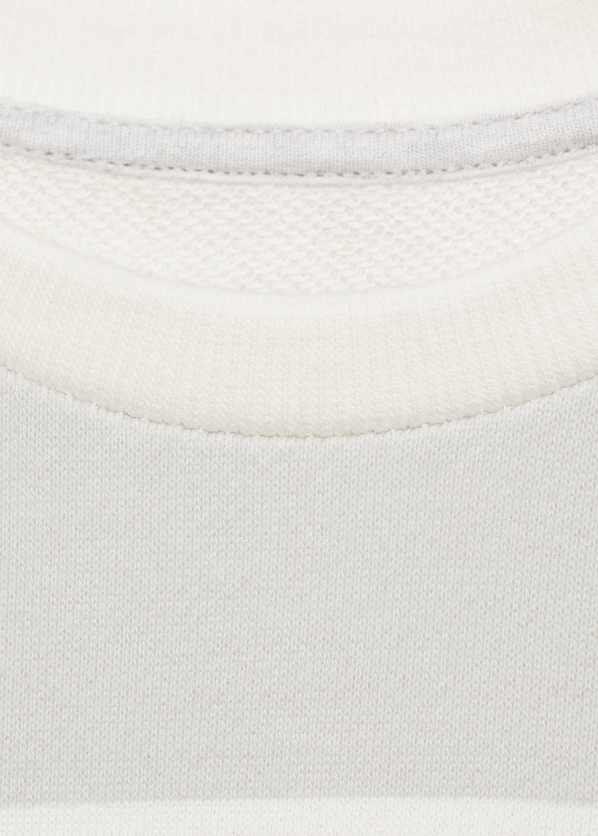 Striped cotton-blend sweatshirt - Details of the article 8