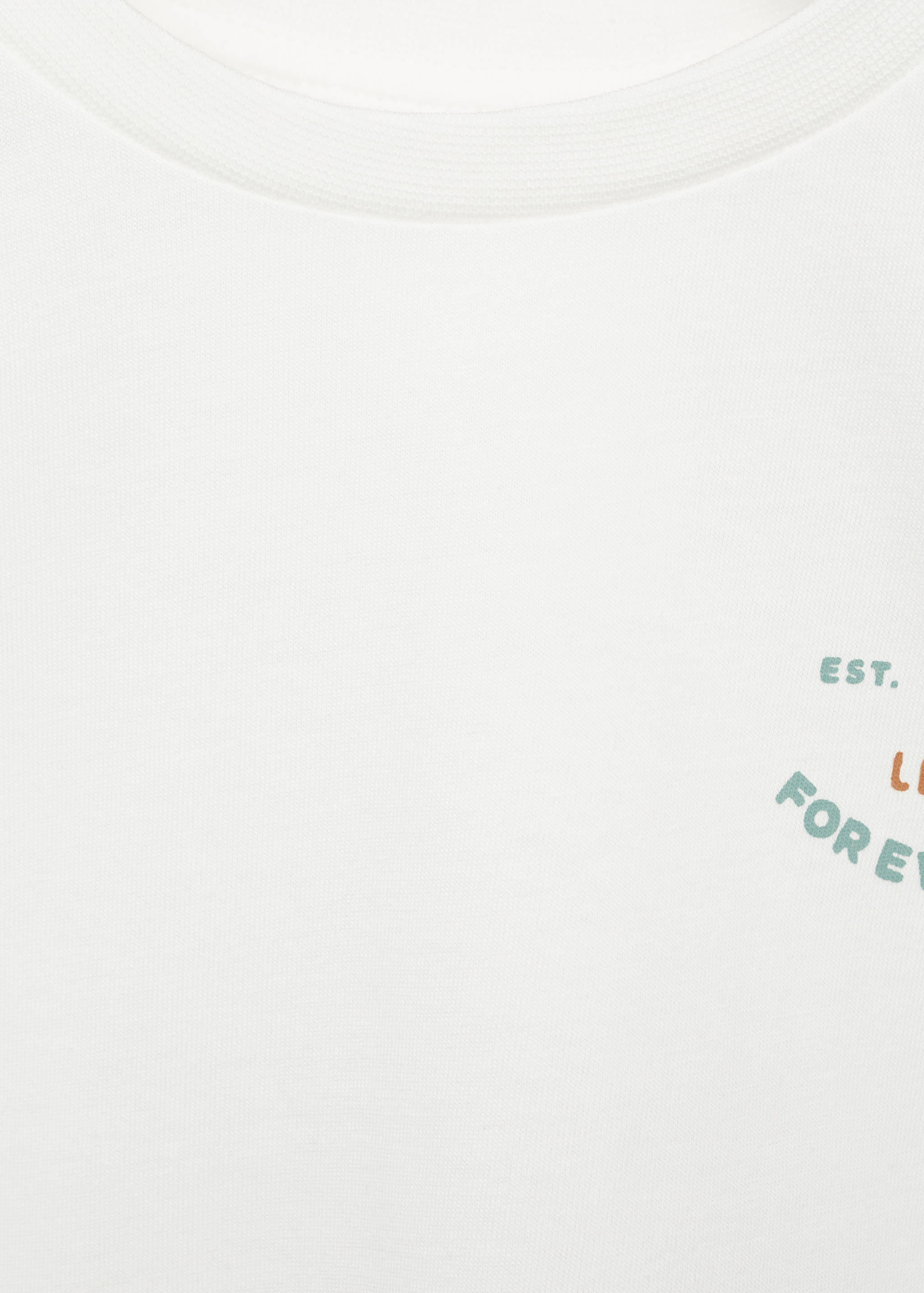 Printed cotton-blend T-shirt - Details of the article 8
