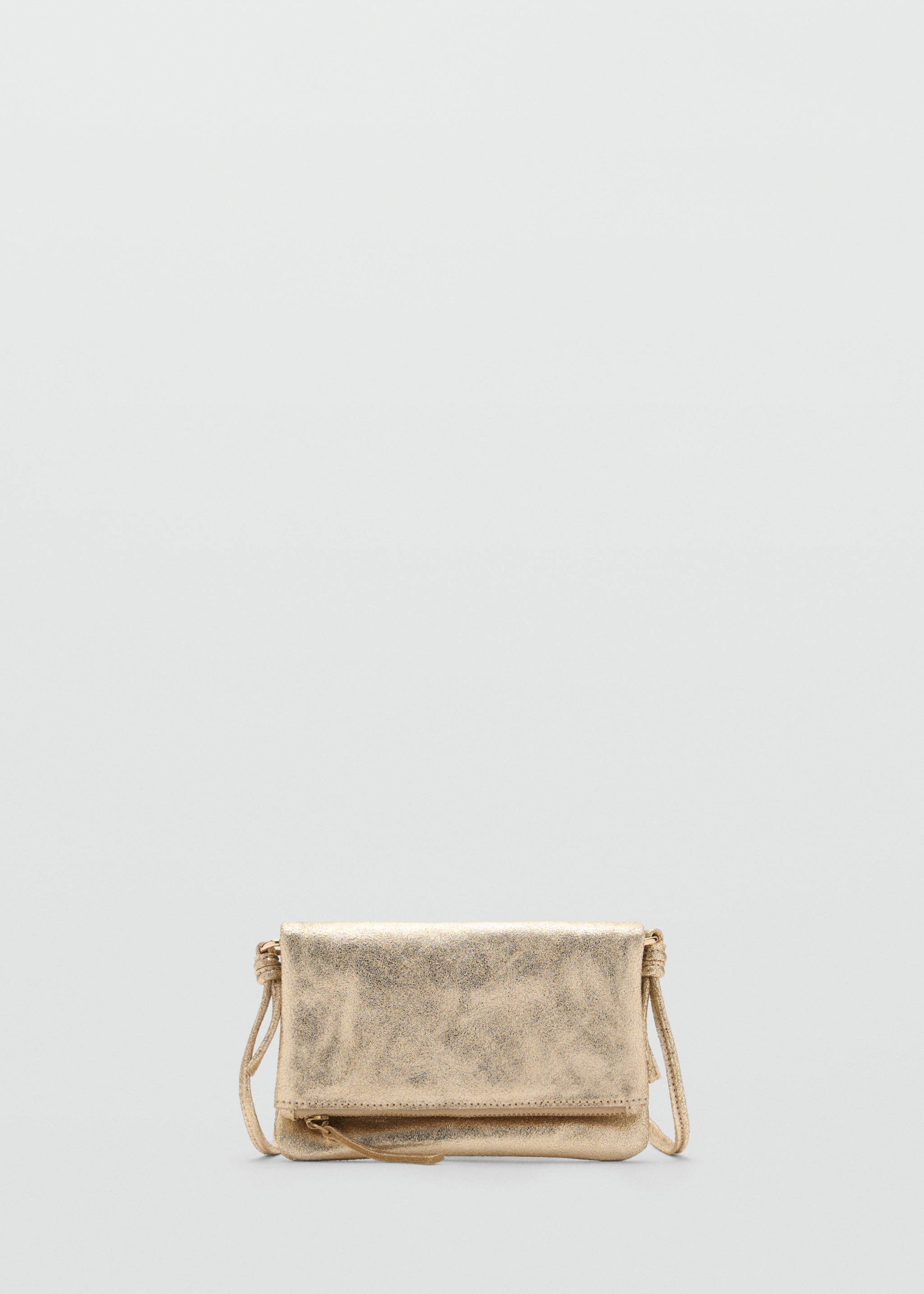 Ledertasche mit Metallic-Effekt - Artikel ohne Model