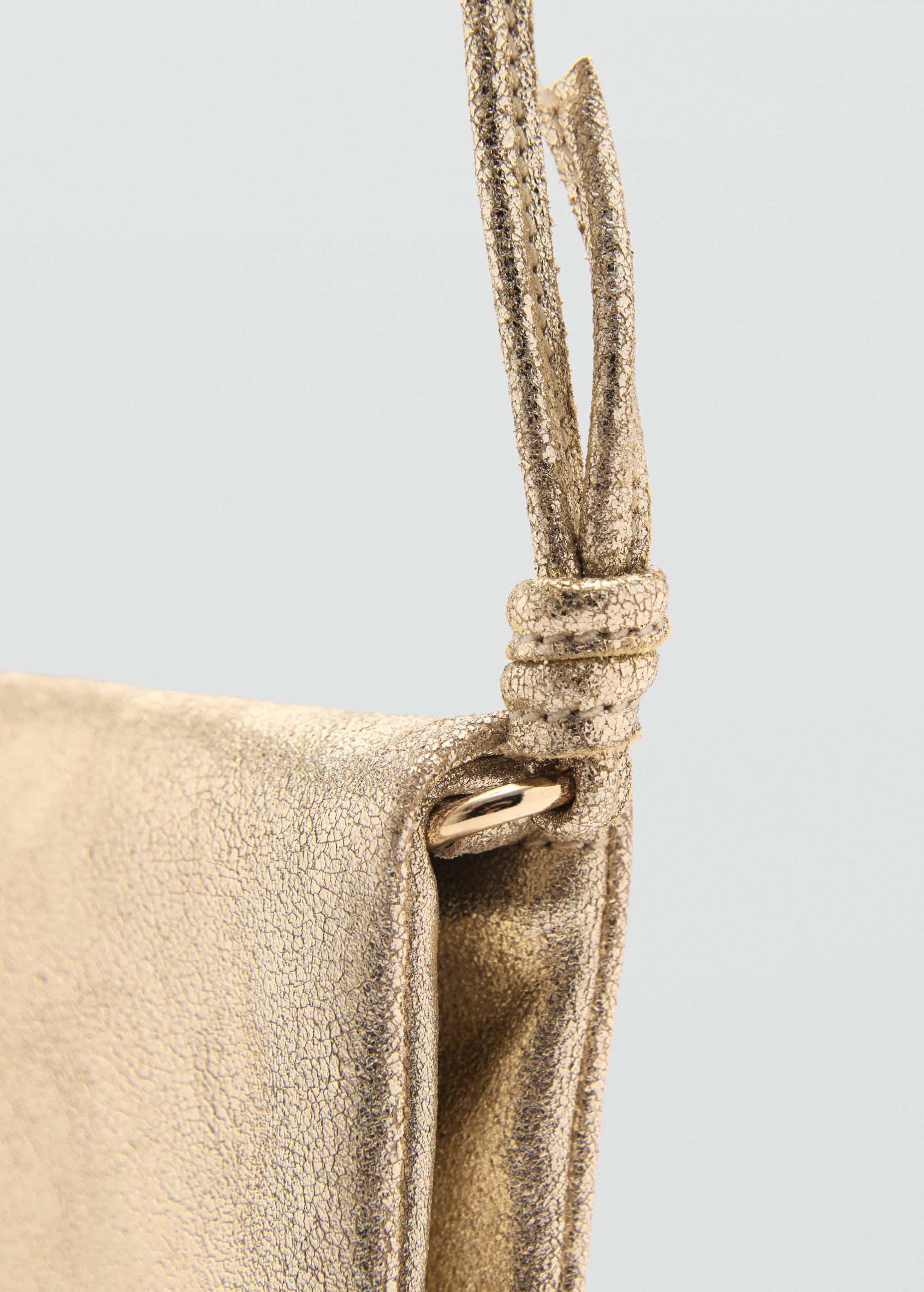 Ledertasche mit Metallic-Effekt - Detail des Artikels 2