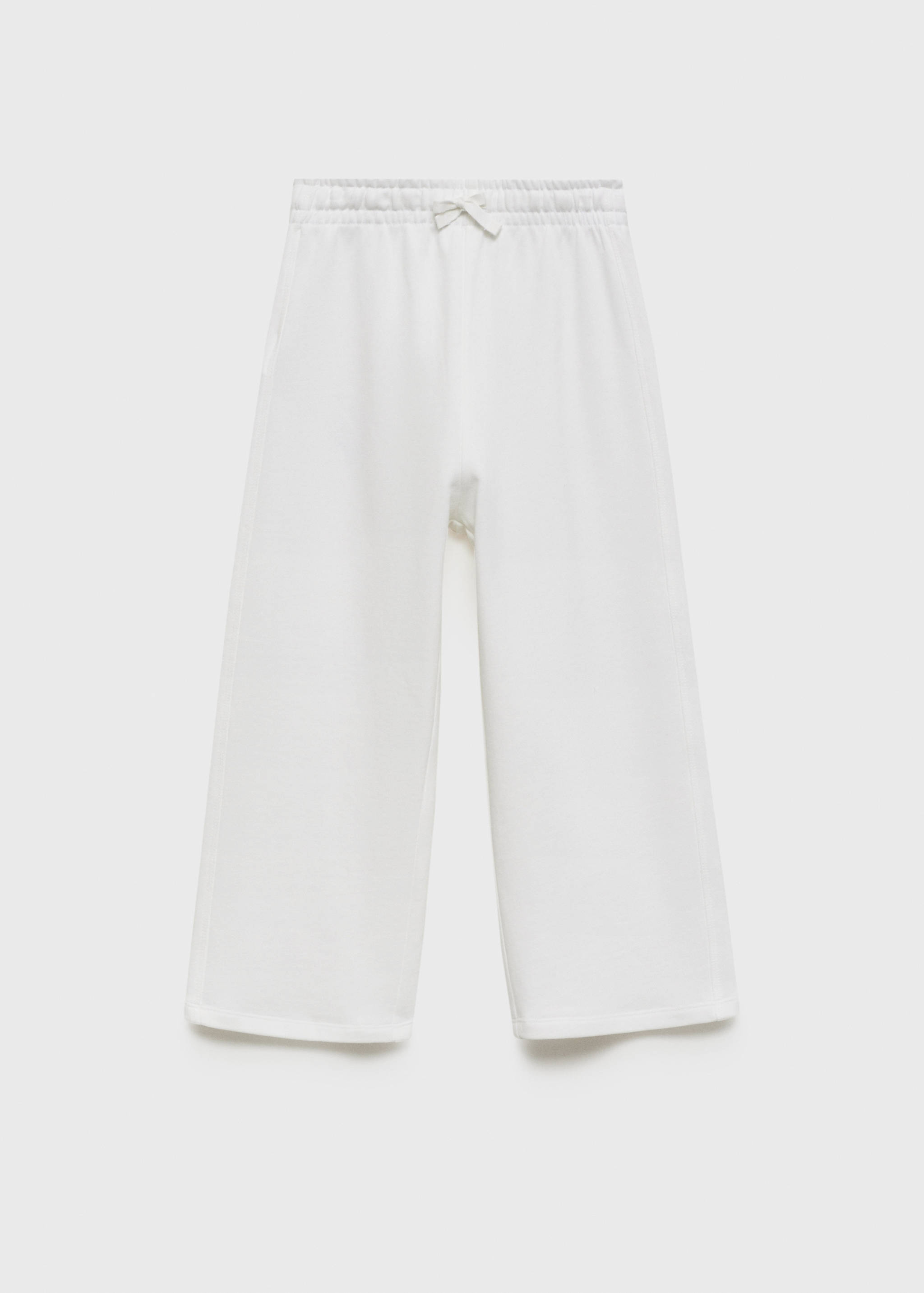 Knit jogger-style trousers - Article without model