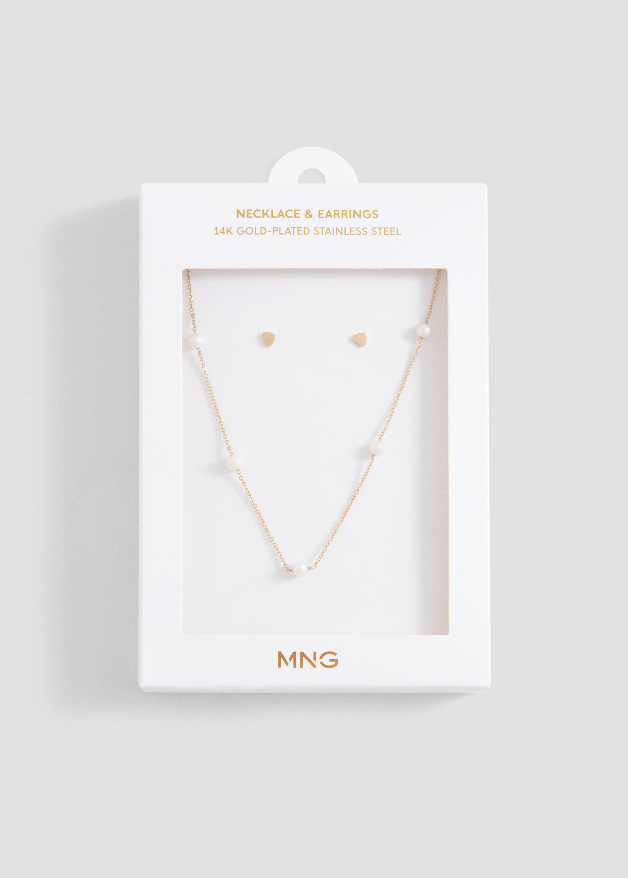 Necklace and earrings set - Medium plane