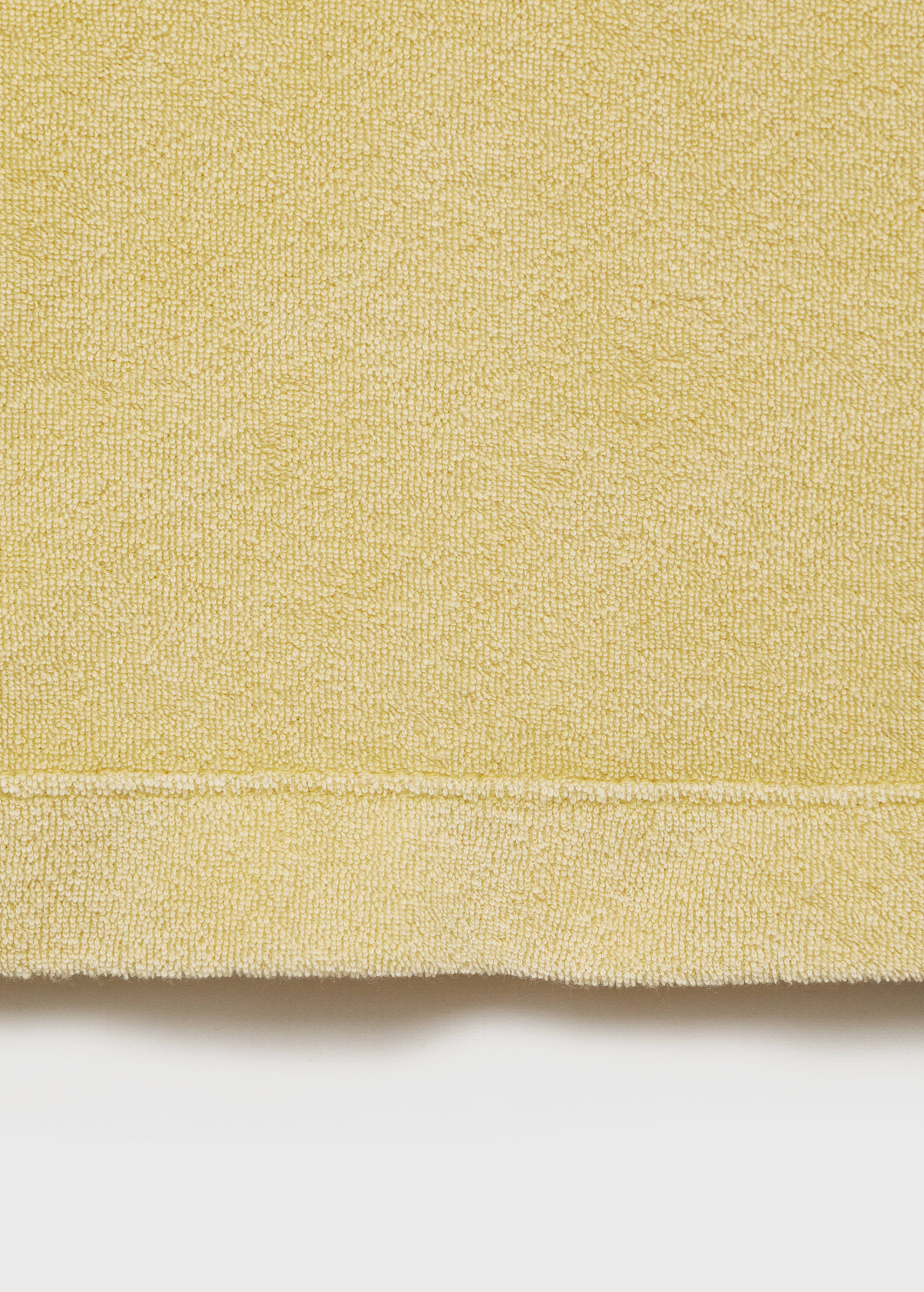 Overdyed terry cotton nightgown - Details of the article 0