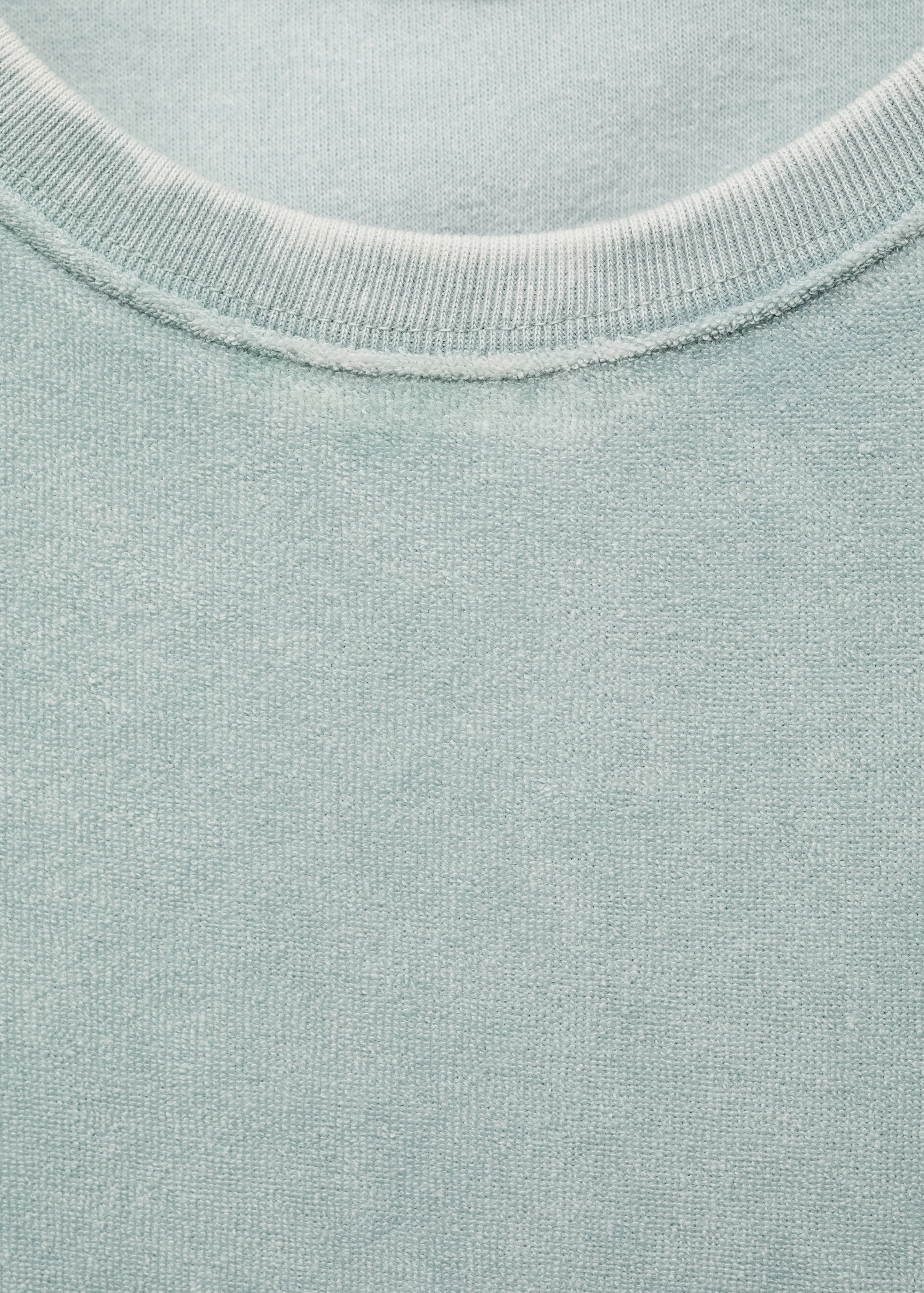 Camisón algodón rizo overdyed - Detalle del artículo 8