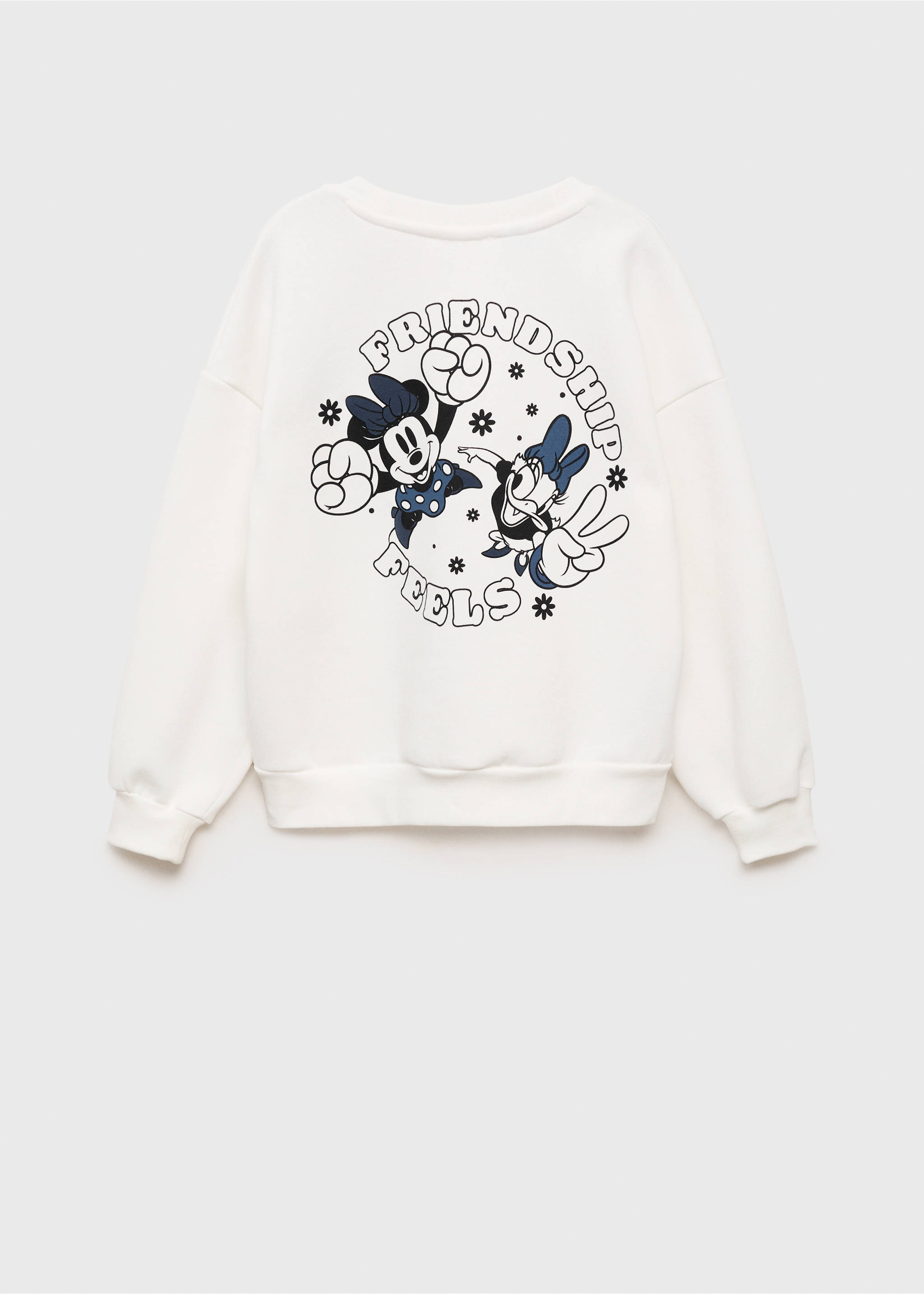Minnie Mouse sweatshirt - Reverse of the article, Off White. Ref: 87093653-00.