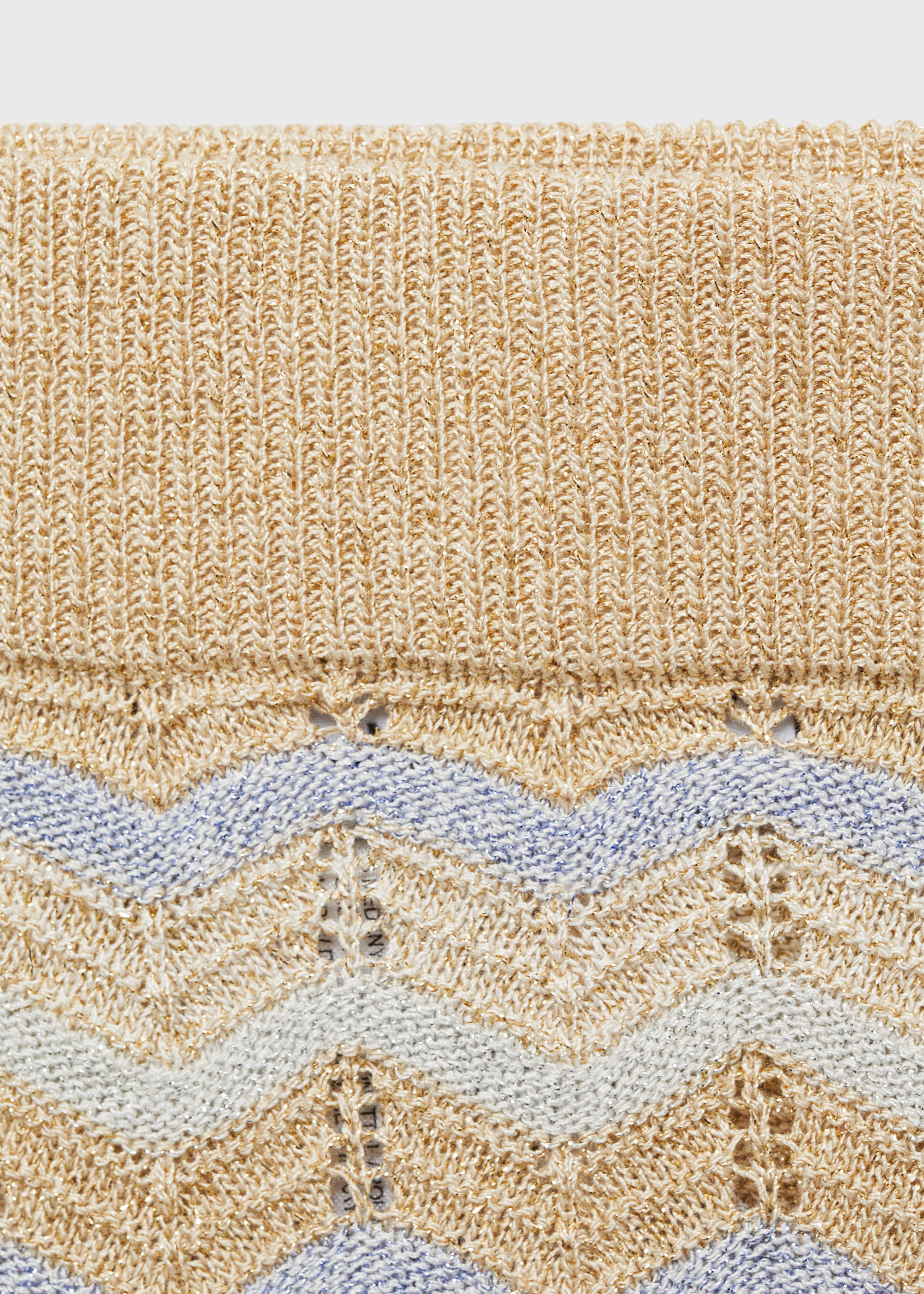 Long lurex skirt - Details of the article 8