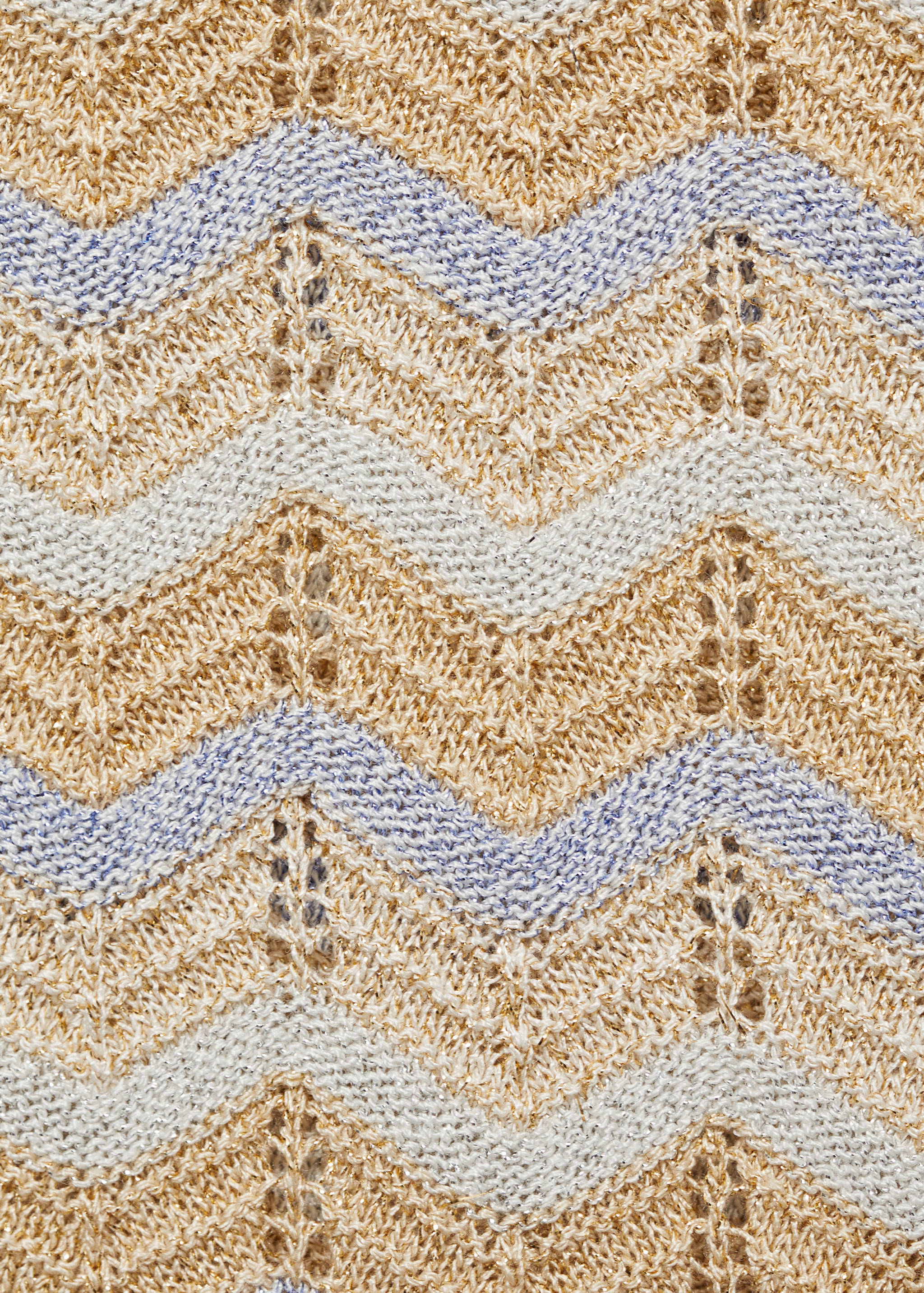 Long lurex skirt - Details of the article 0