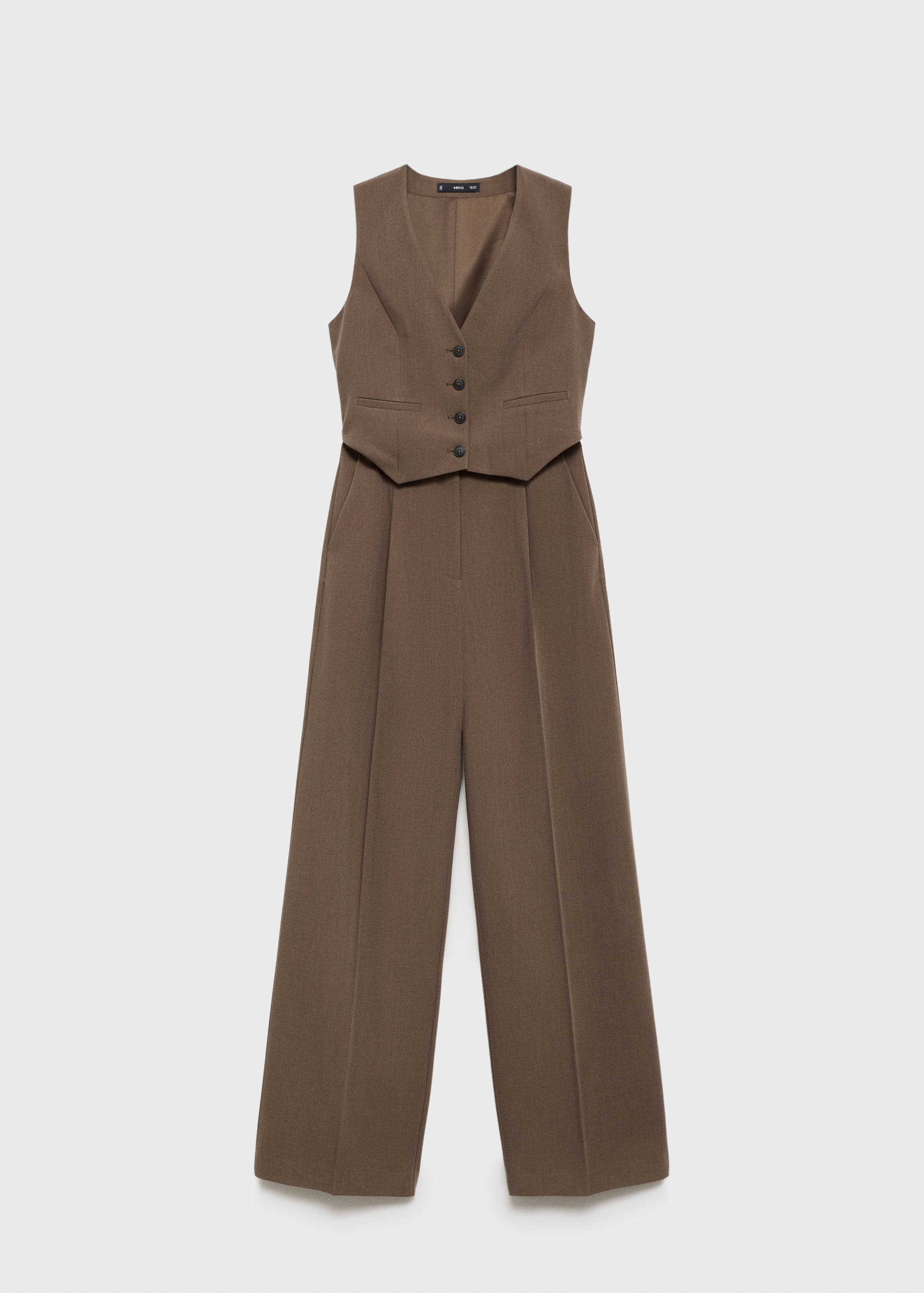 Long suit-style jumpsuit - Article without model