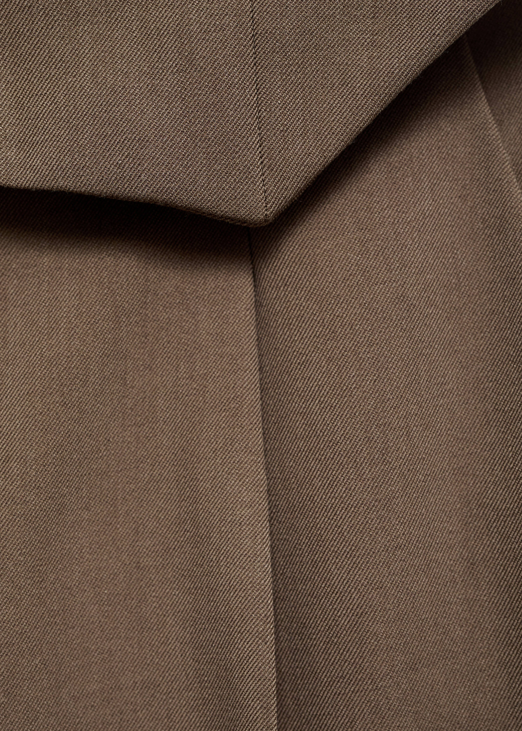 Long suit-style jumpsuit - Details of the article 8