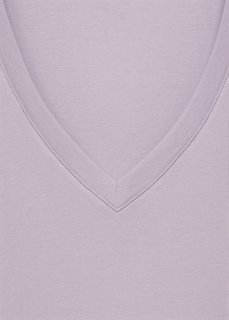 Plain cotton nightgown — Lavender