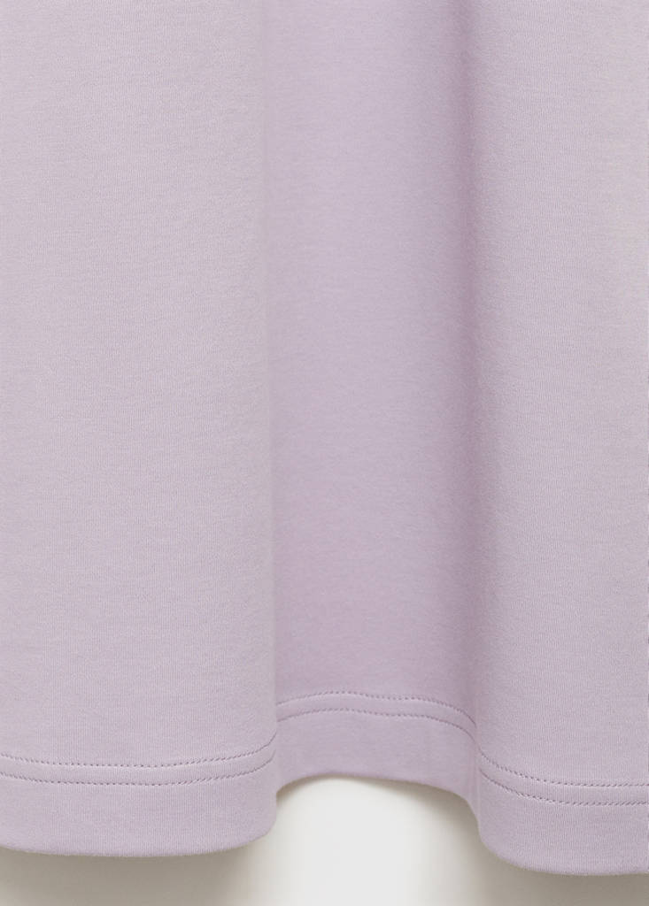 Plain cotton nightgown — Lavender