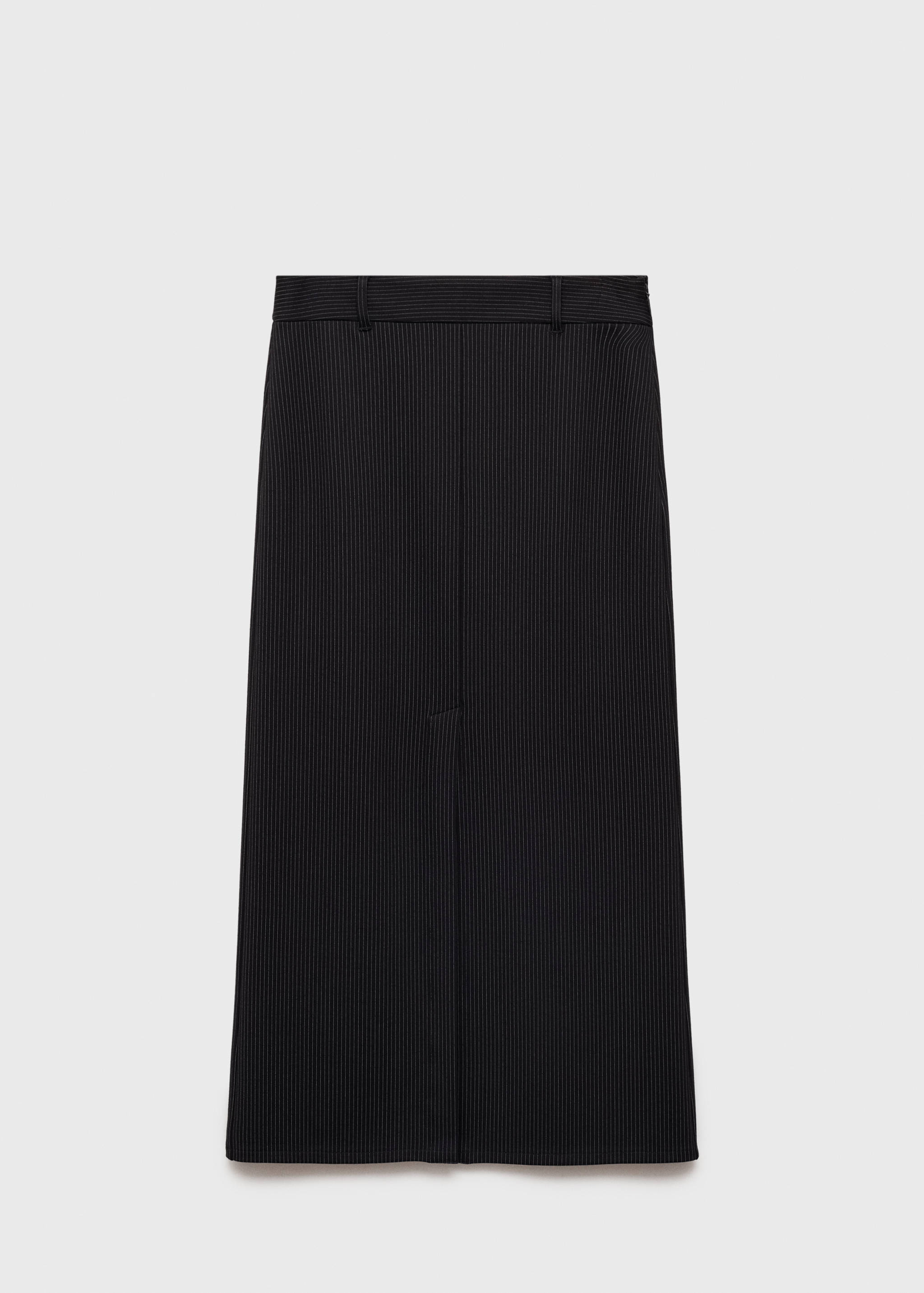 Pinstripe suit skirt - Article without model