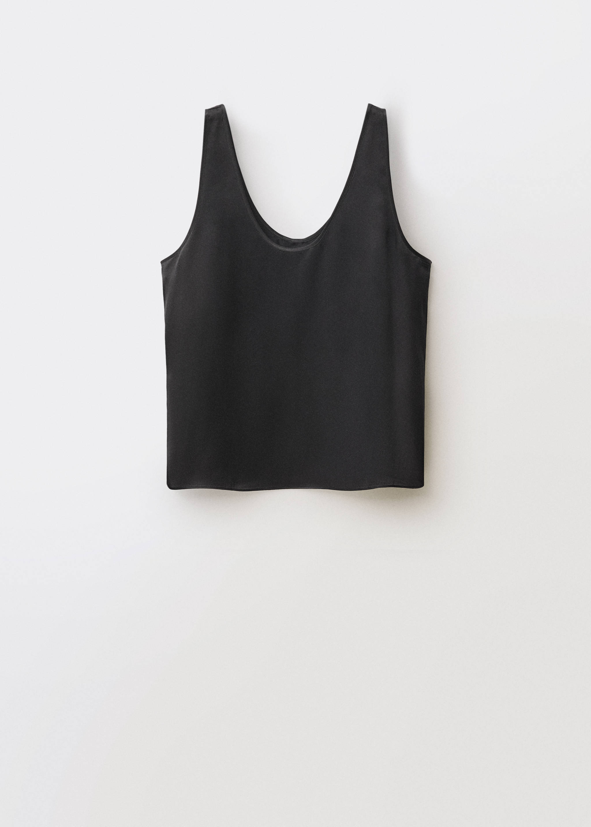 Silk top with straps - Article without model