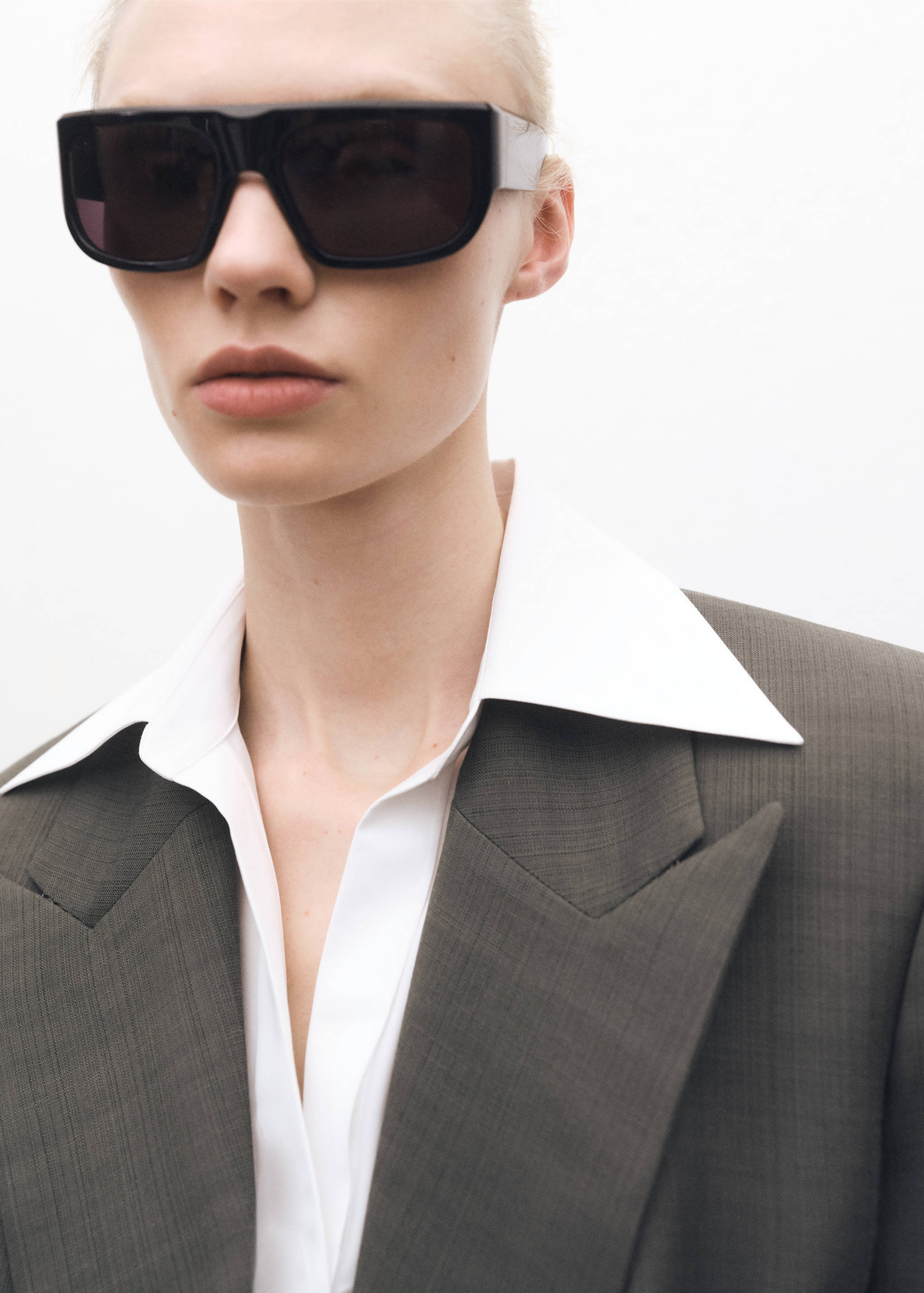 Camisa regular mezcla algodón lyocell - Detalle del artículo 2