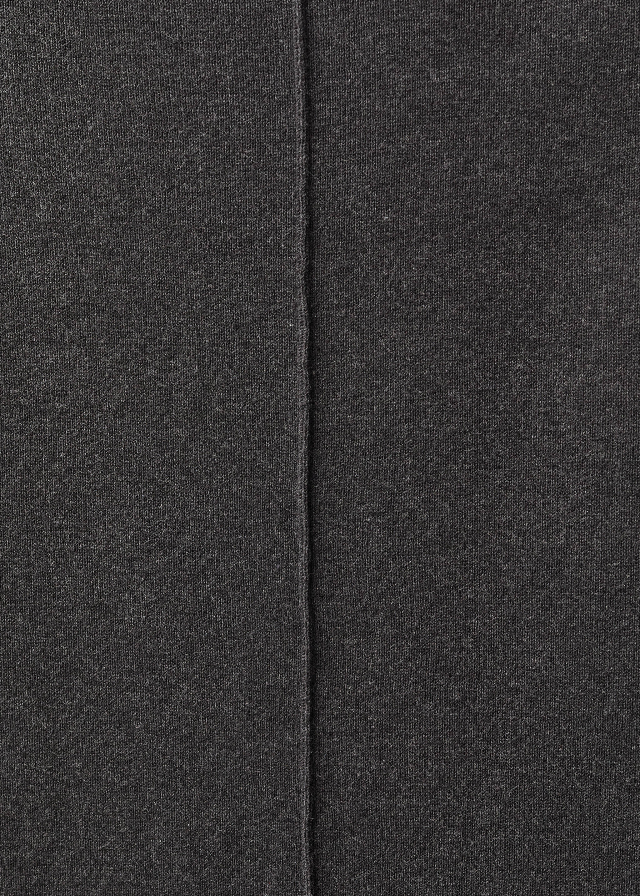 Jupe midi laine mélangée - Détail de l'article 8