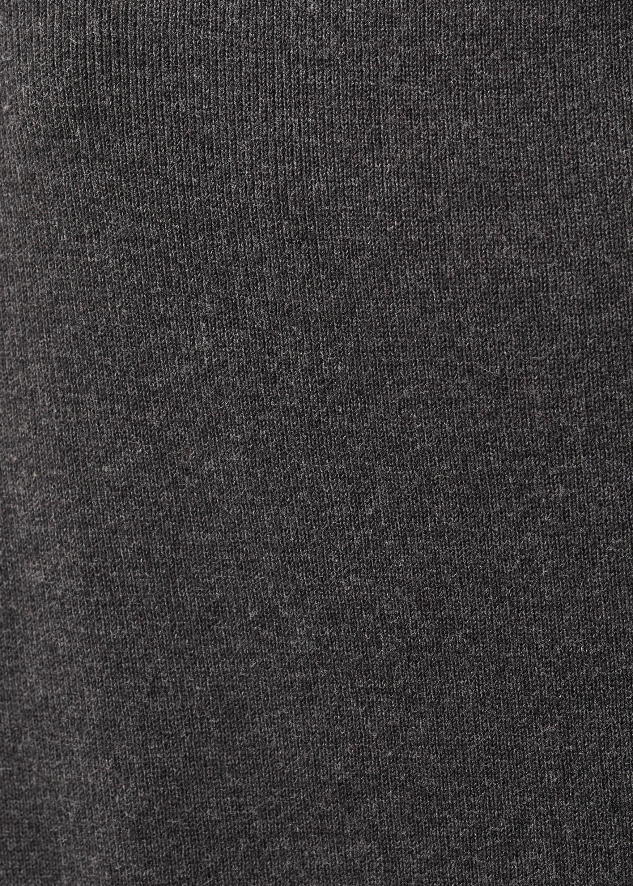 Jupe midi laine mélangée - Détail de l'article 0