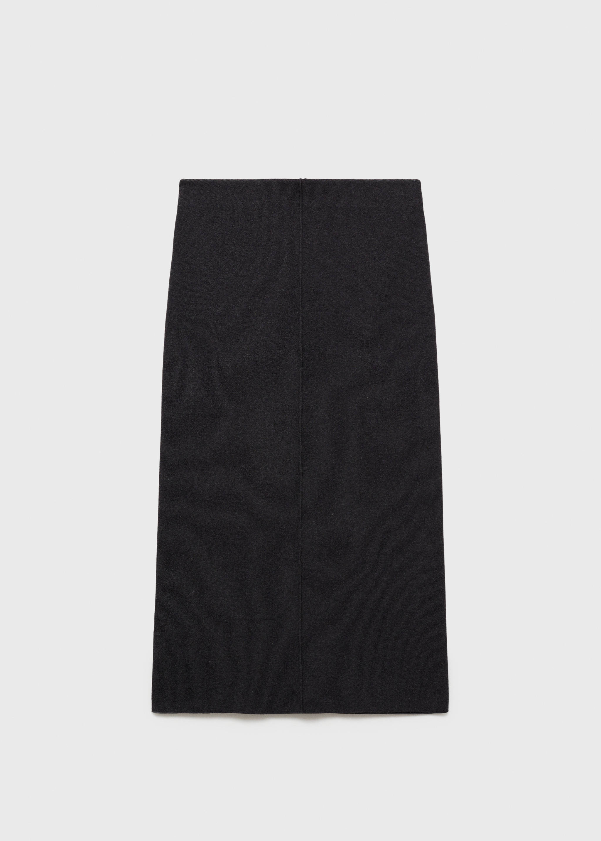 Wool-blend midi-skirt - Article without model