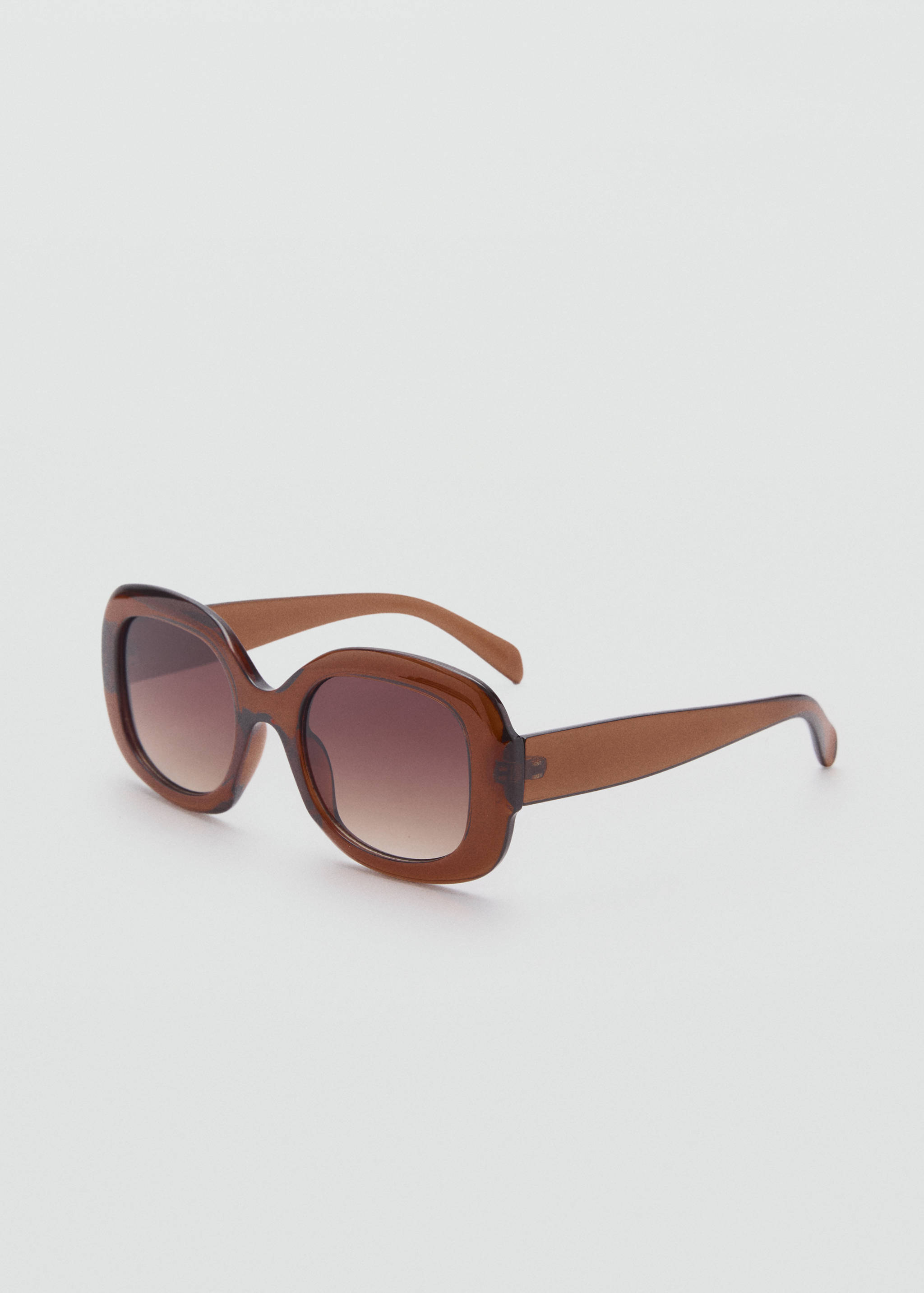 Squared frame sunglasses - Medium plane