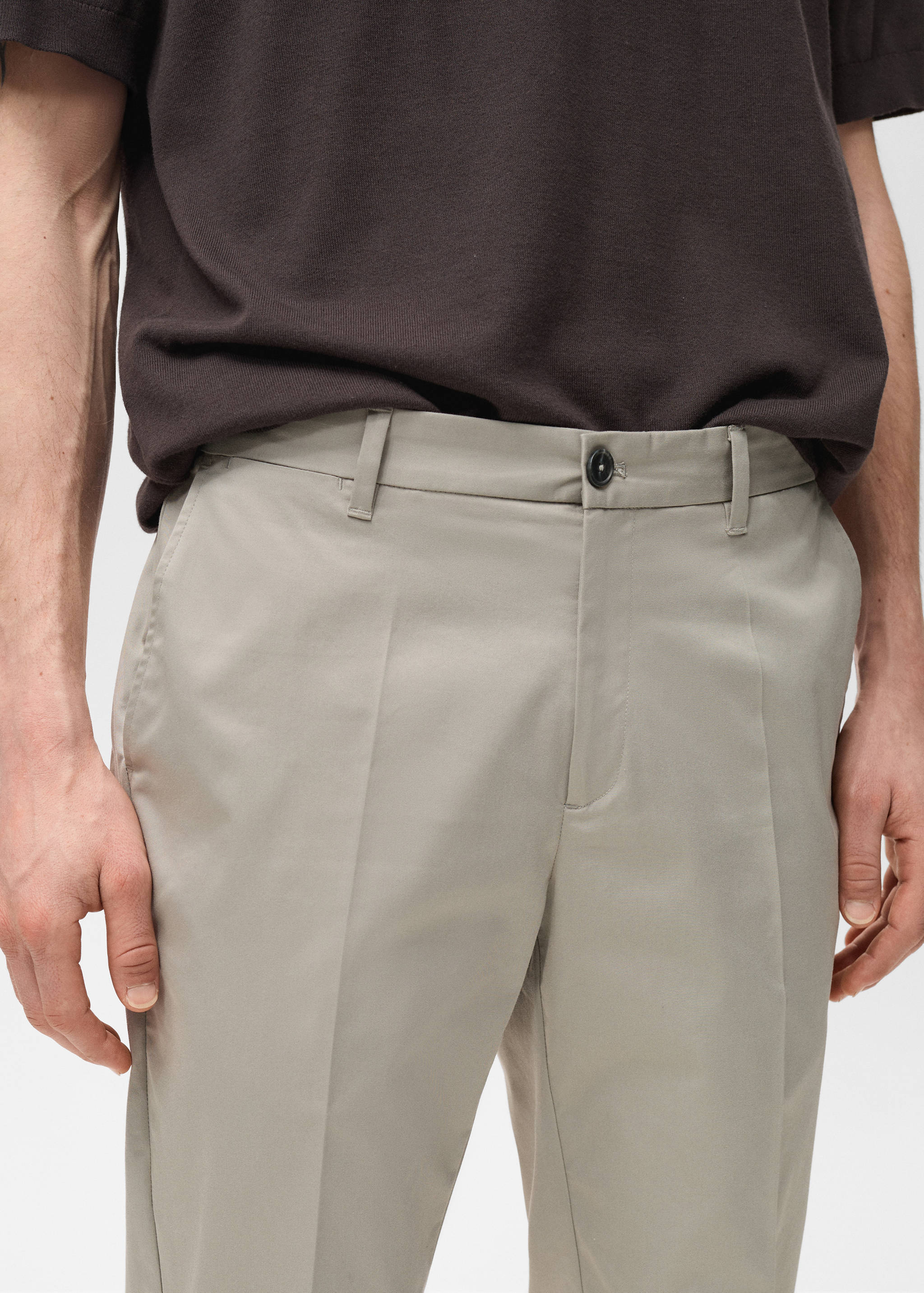 Dublino slim-fit chino trousers - Details of the article 1