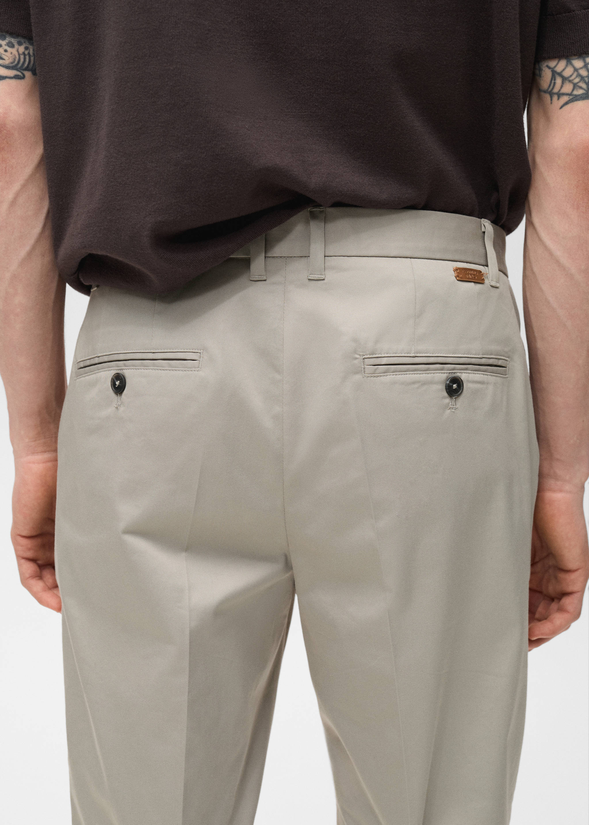 Dublino slim-fit chino trousers - Details of the article 6