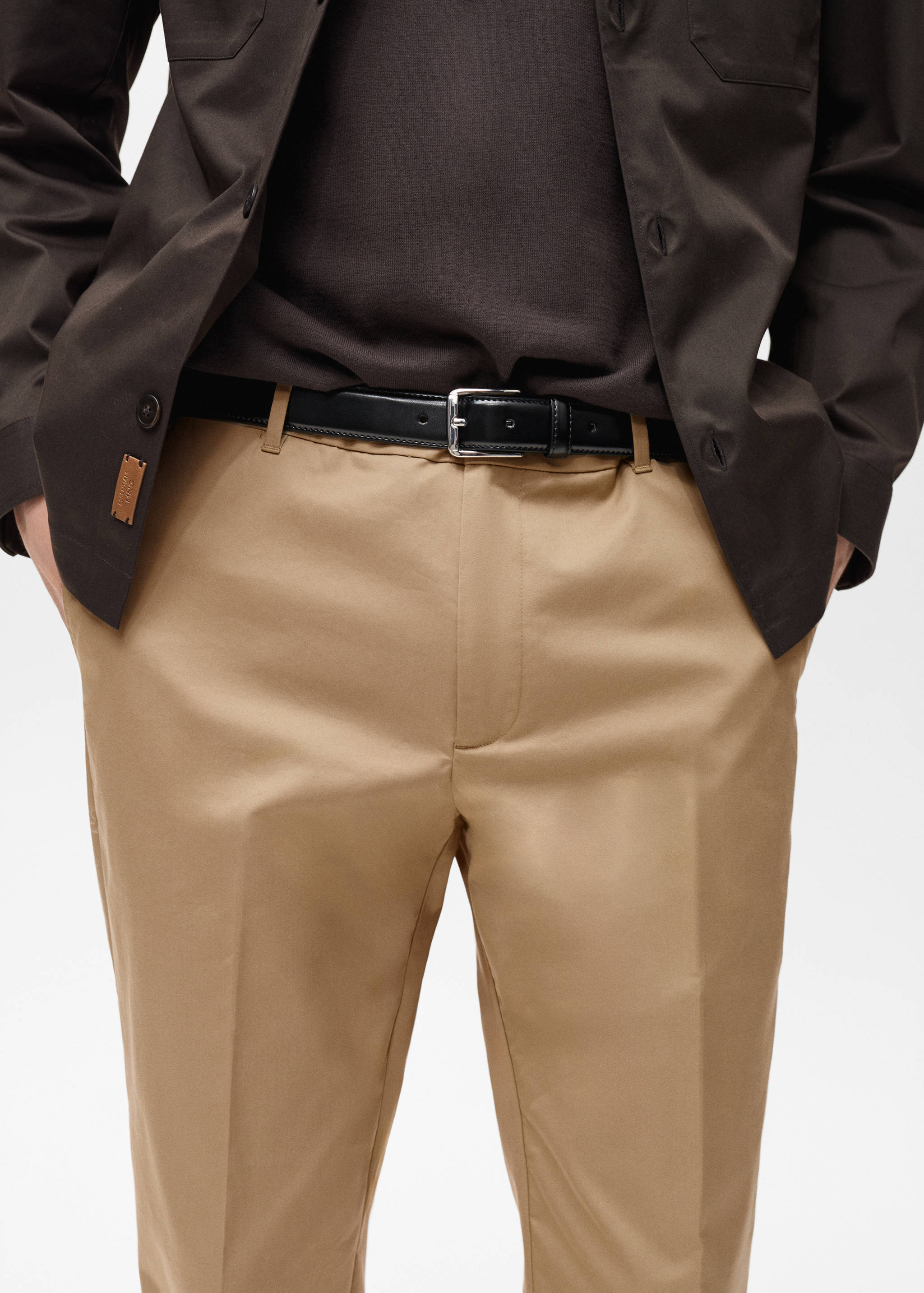 Dublino slim-fit chino trousers - Details of the article 1