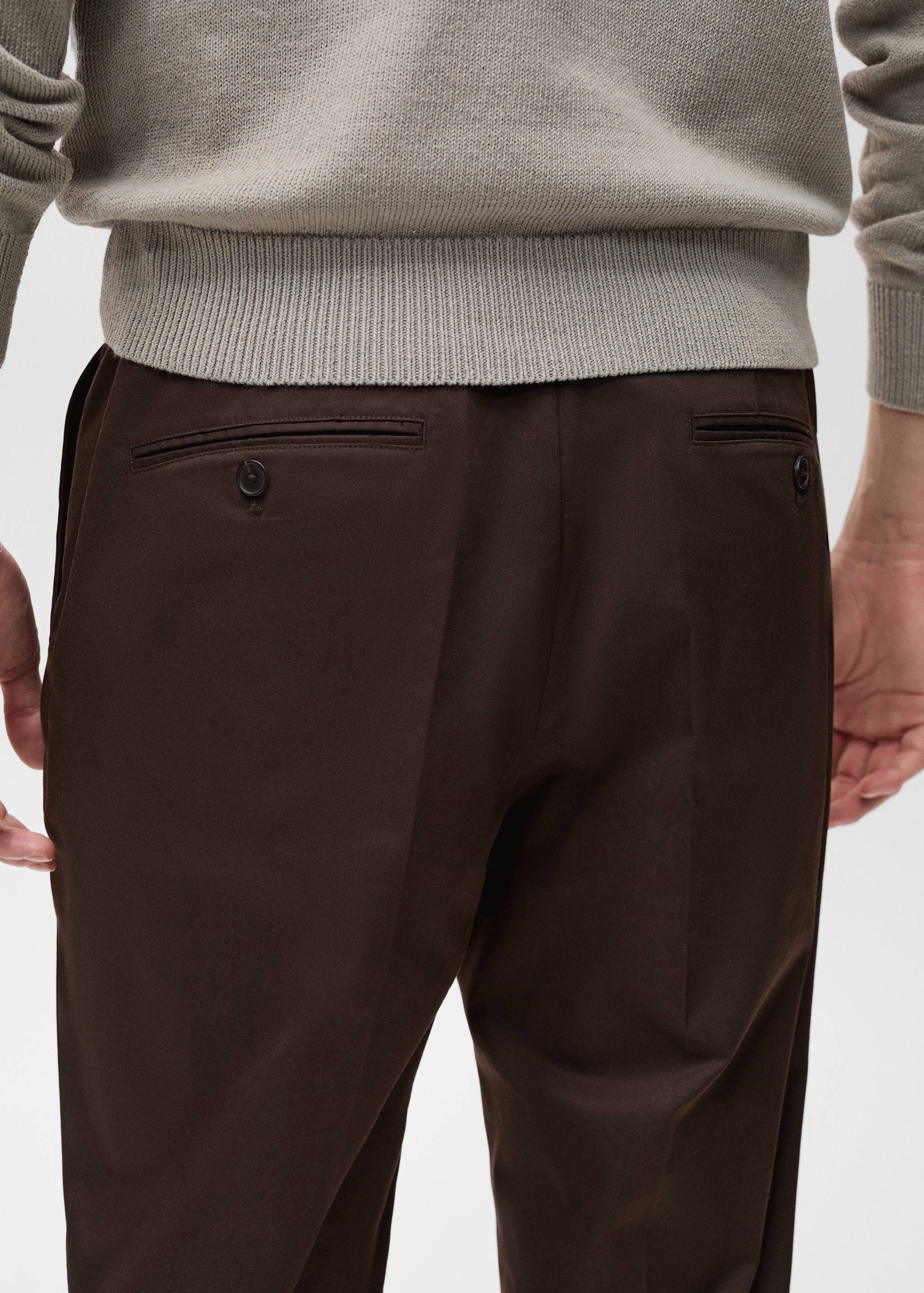 Dublino slim-fit chino trousers - Details of the article 6