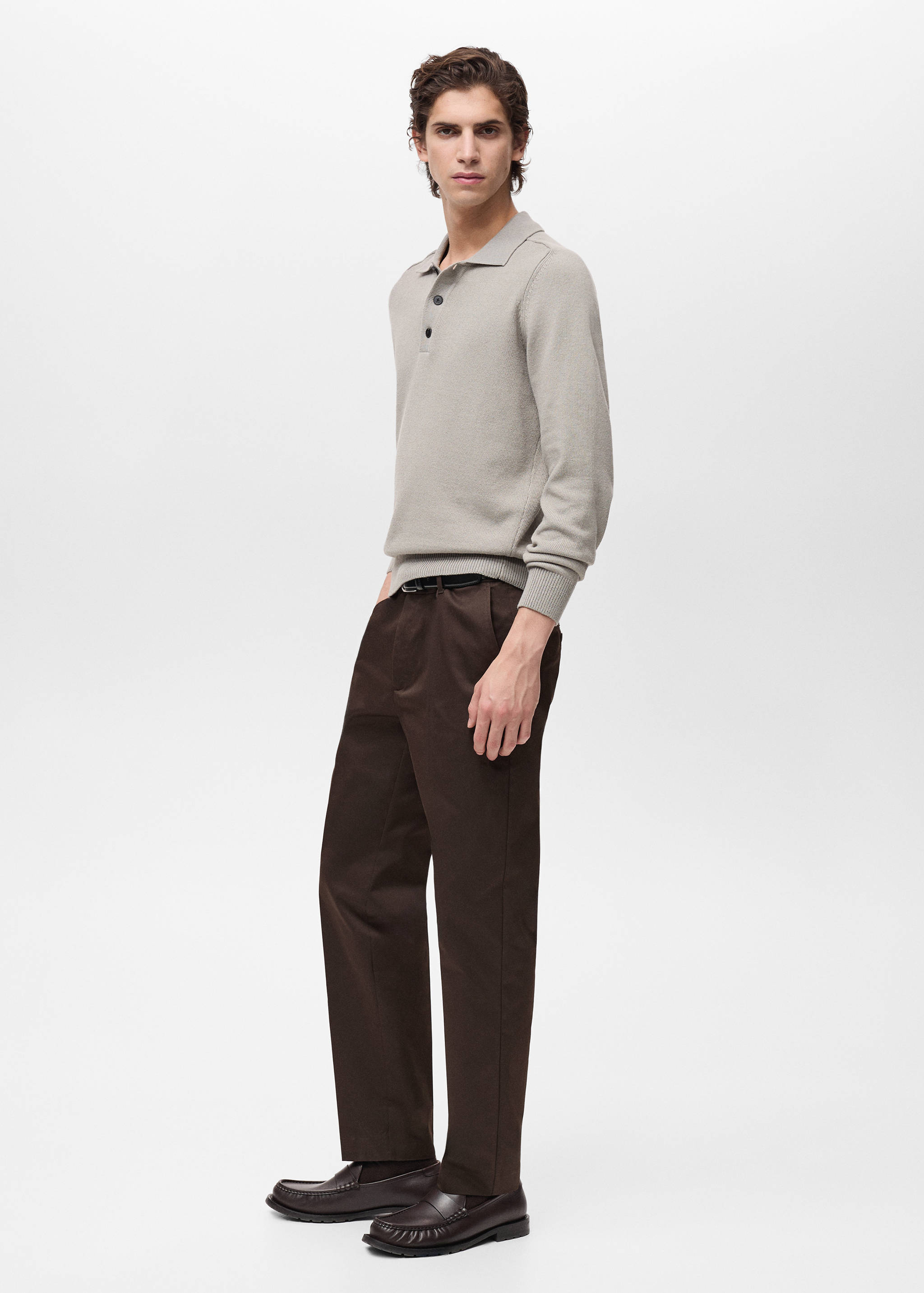 Dublino slim-fit chino trousers - Details of the article 2