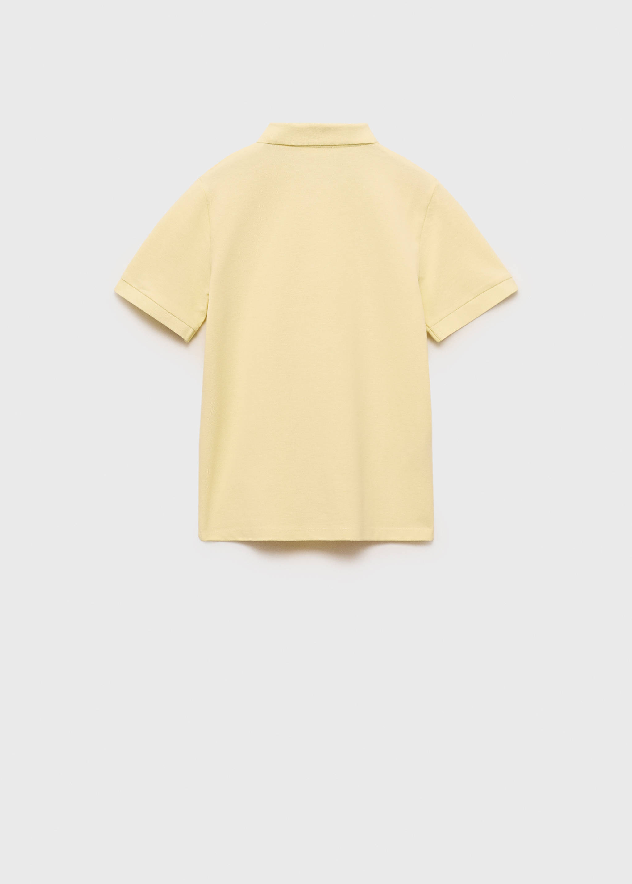 短袖棉质Polo领衬衫 - null