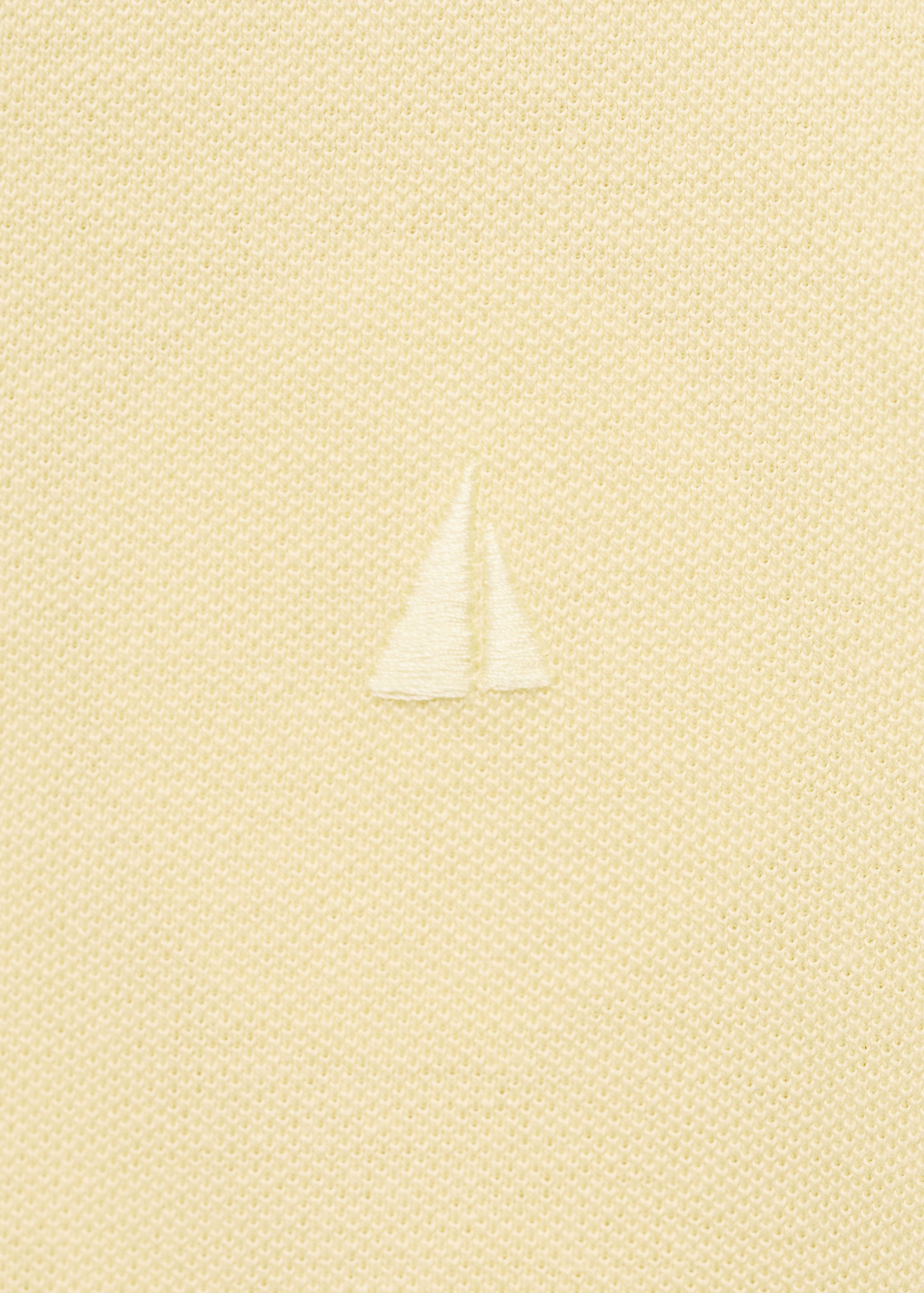 短袖棉质Polo领衬衫 - null