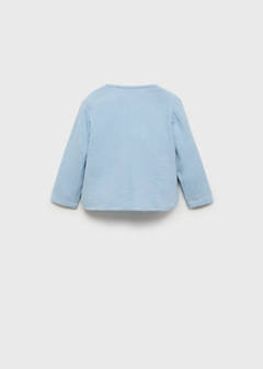 Cotton bambula shirt — Sky Blue 4