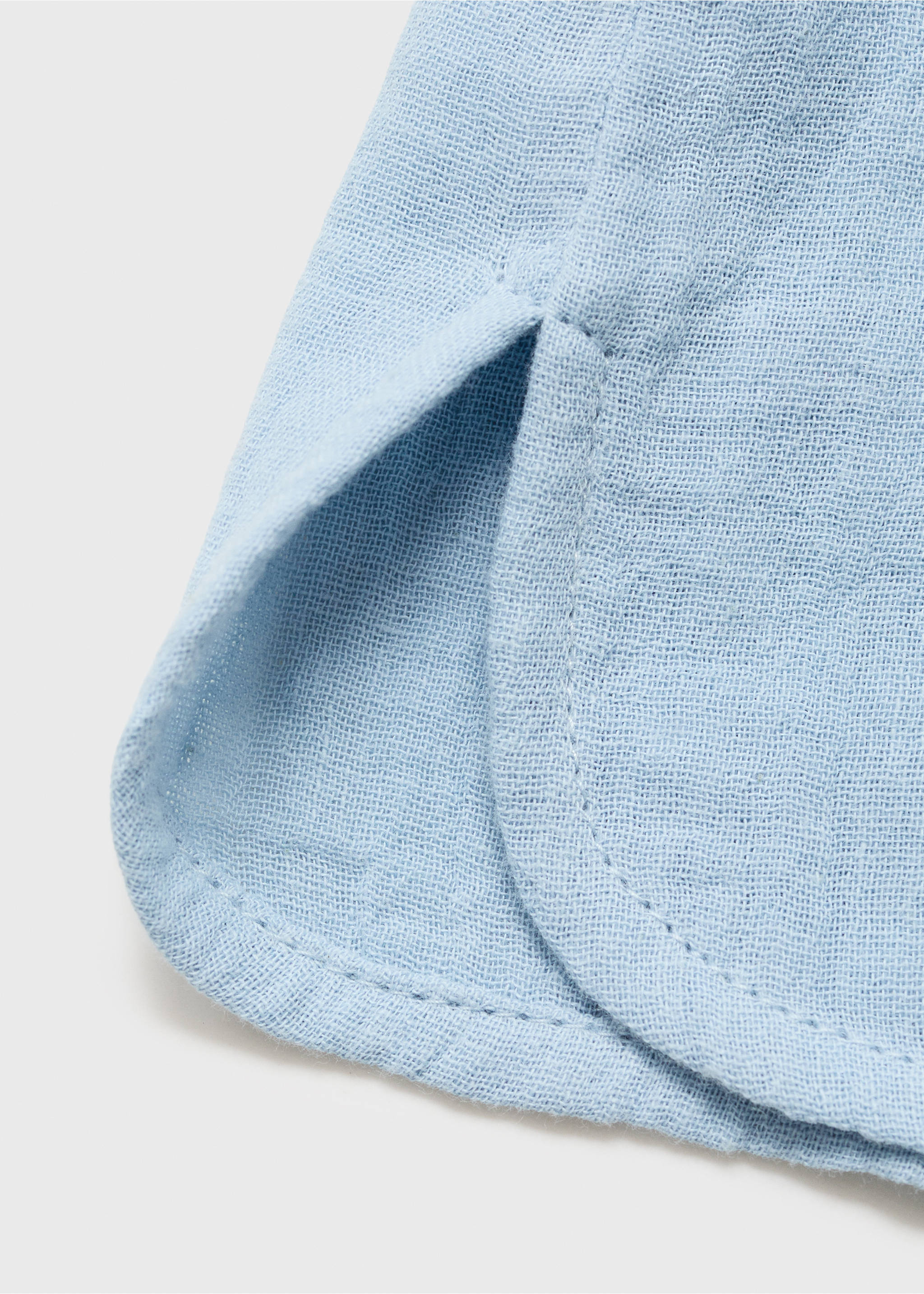 Camisa algodón bambula - Detalle del artículo 0, Azul celeste. Ref: 87094401-00.