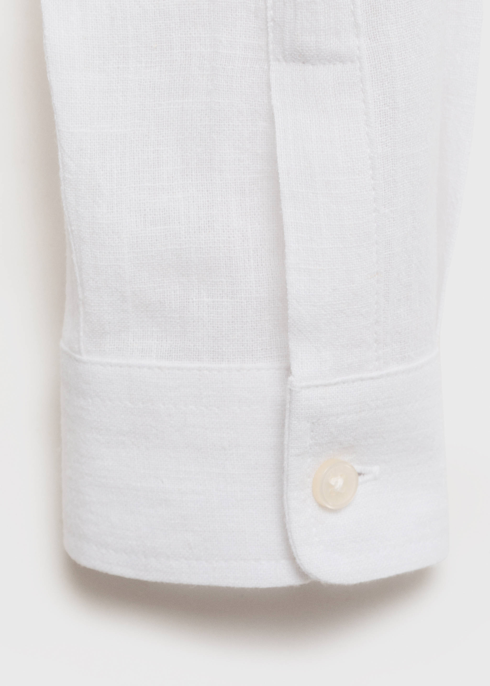 Chemise coton lin col mao - Détail de l'article 0