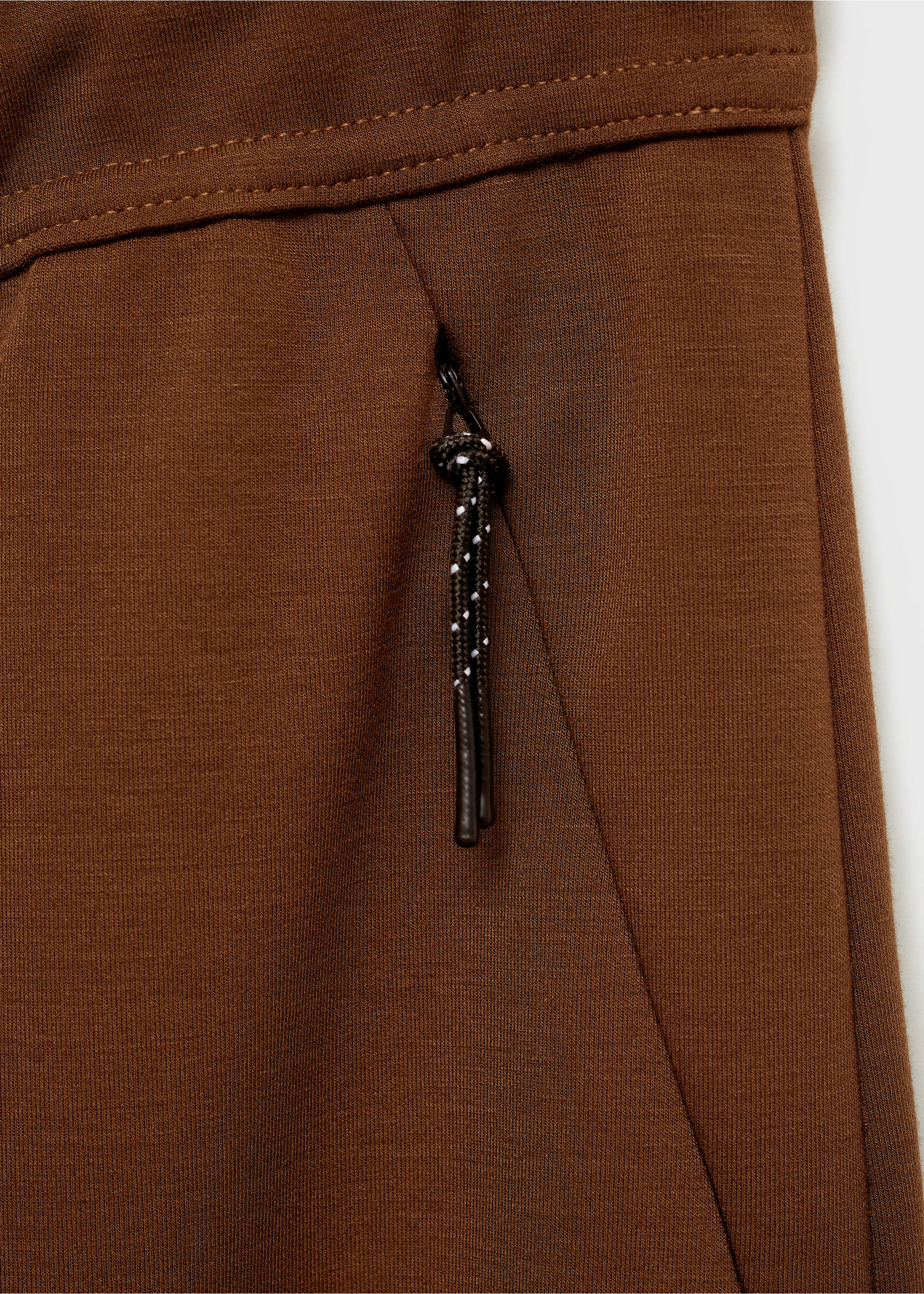 Elastik belli COOLMAX® jogger pantolon - Ürün detayı 0, Yanık Turuncu. Ref: 87094405-00.