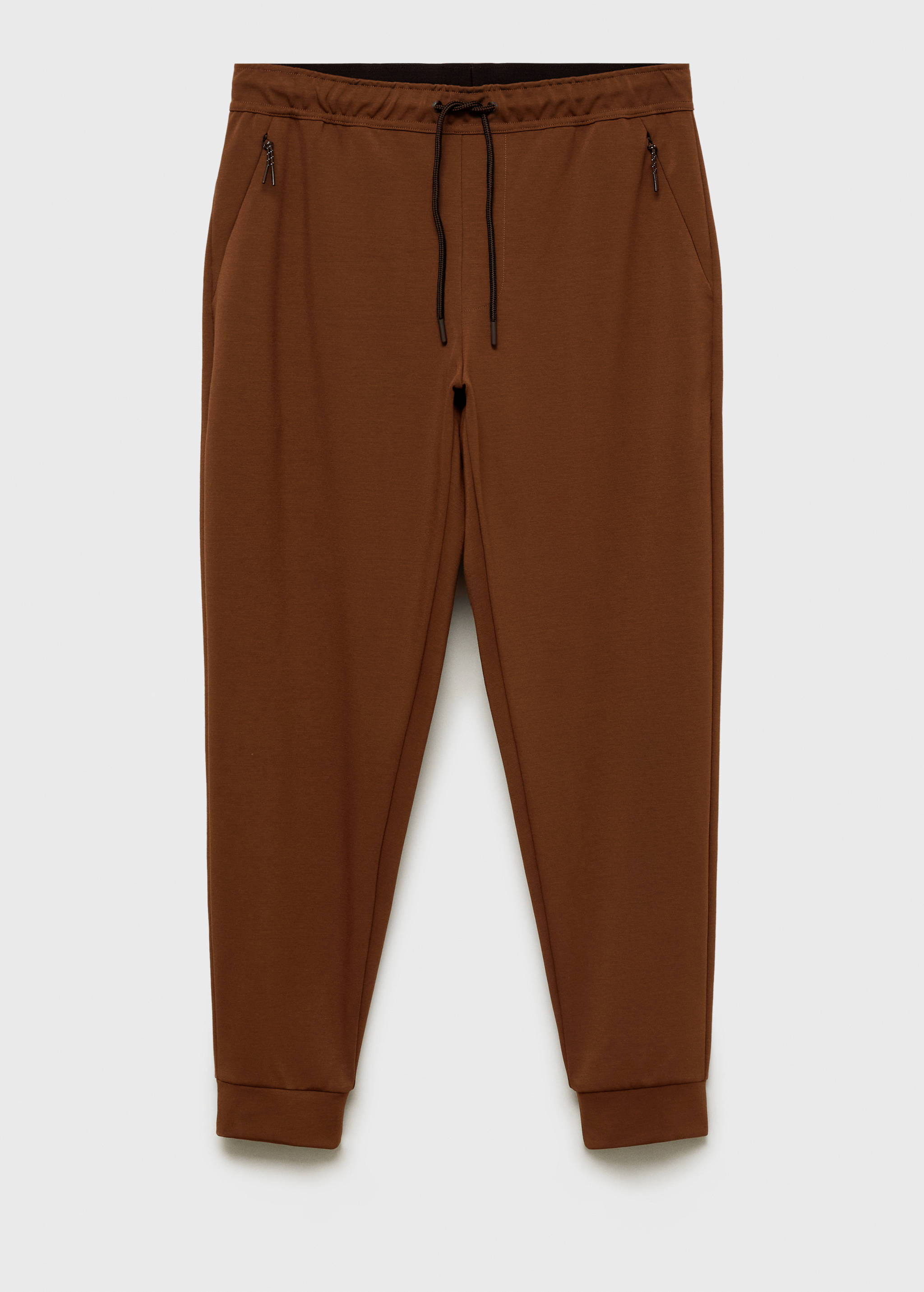 Mango Elastik belli COOLMAX® jogger pantolon görsel 7