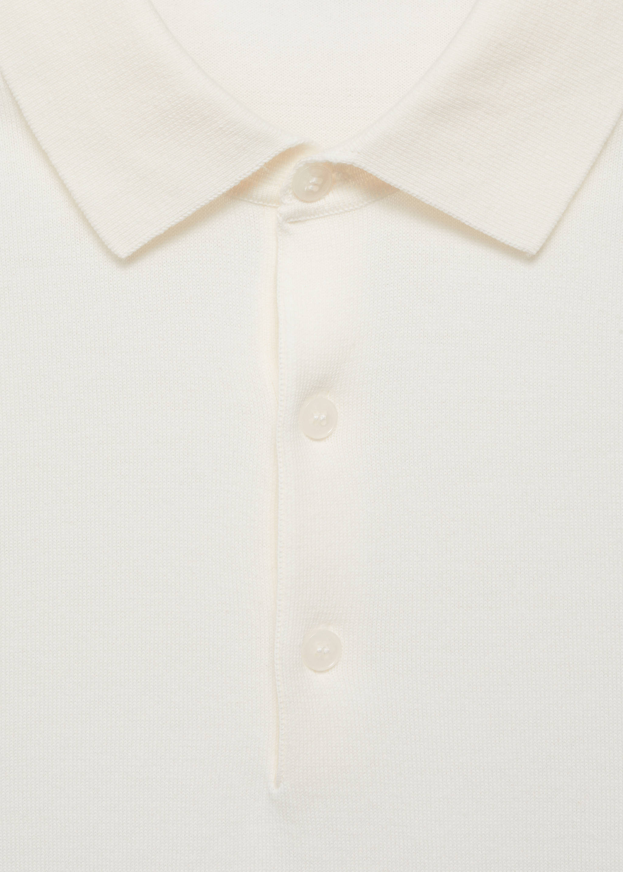 100% cotton fine-knit polo shirt - Details of the article 8