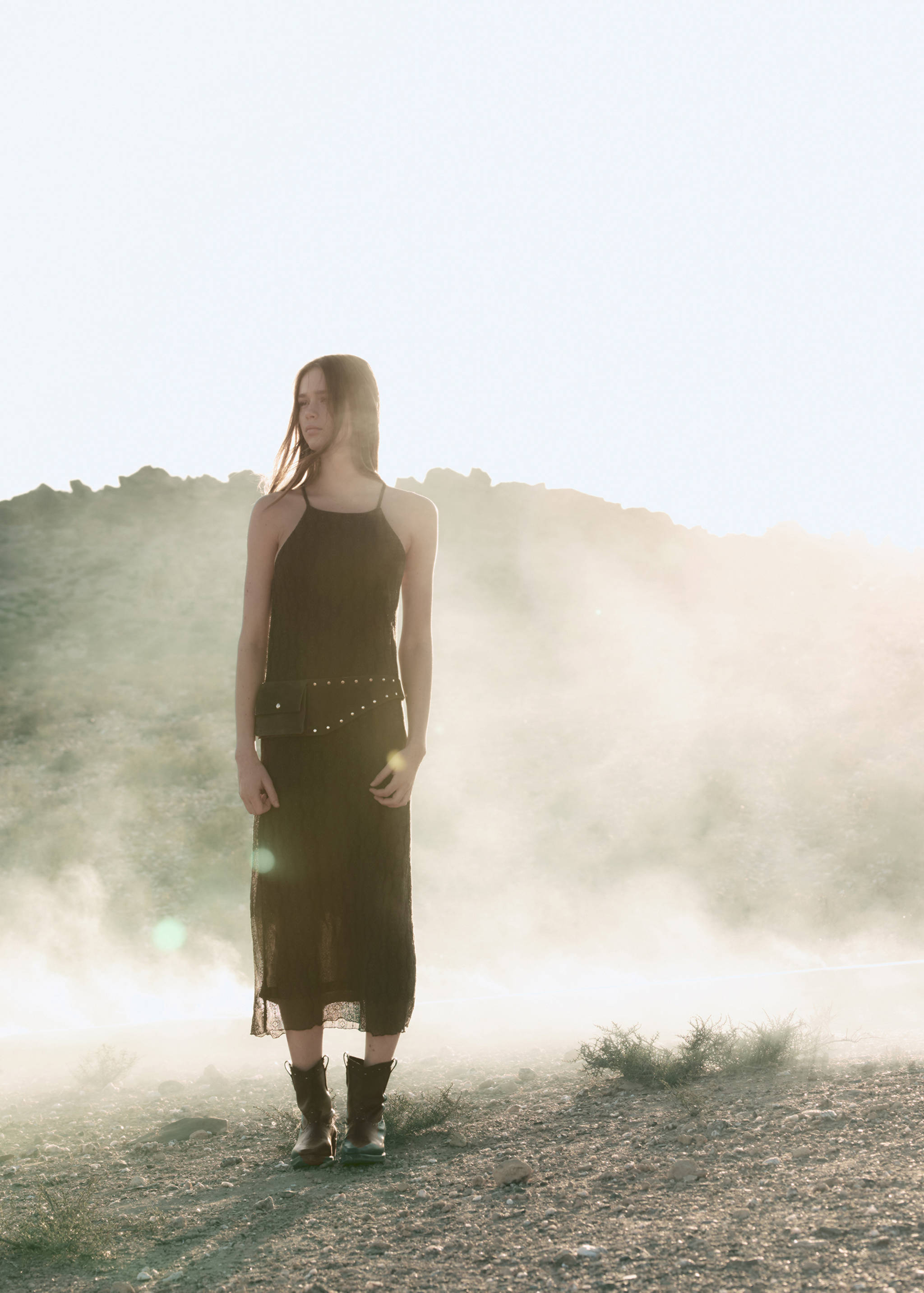 Vestido comprido renda - Pormenor do artigo 5